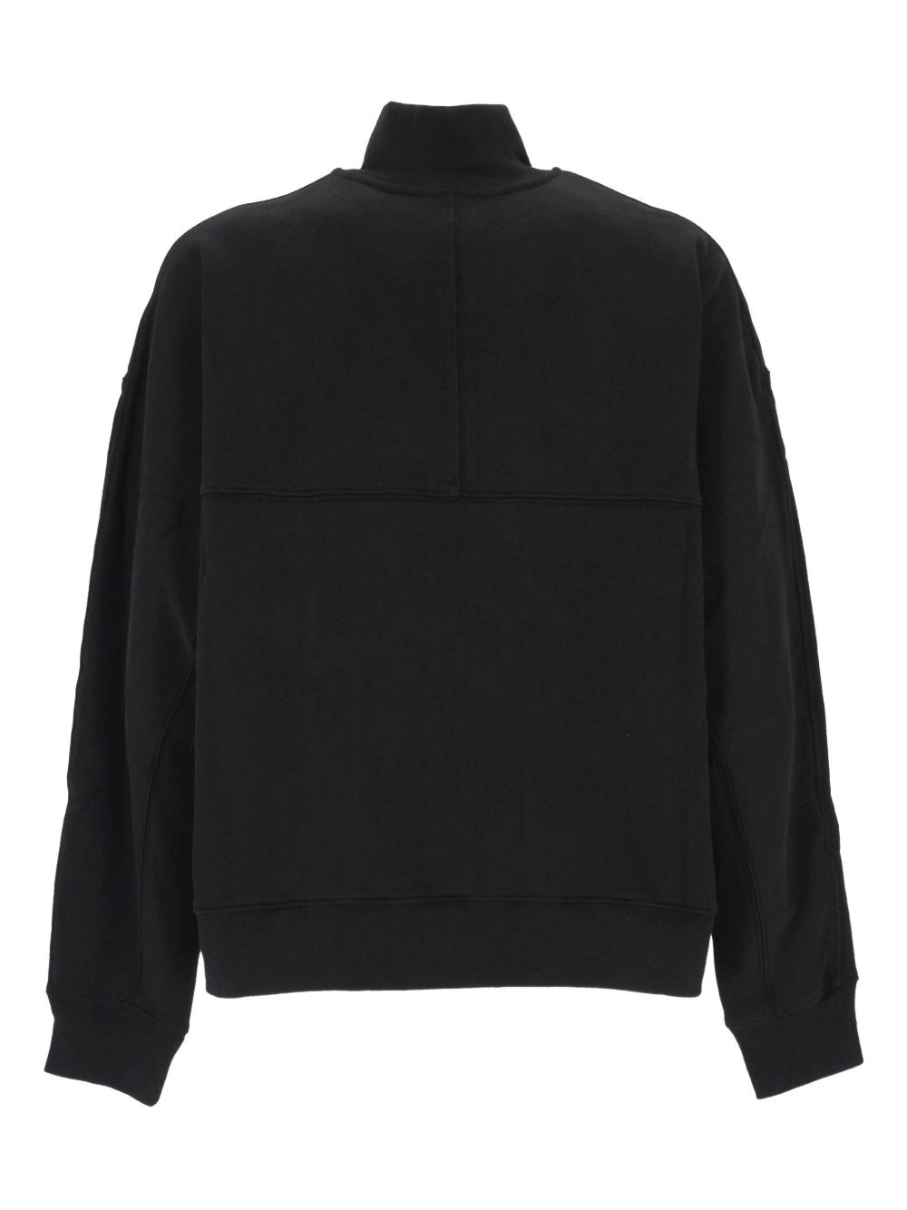 high-neck zip-up sweatshirt - 2
