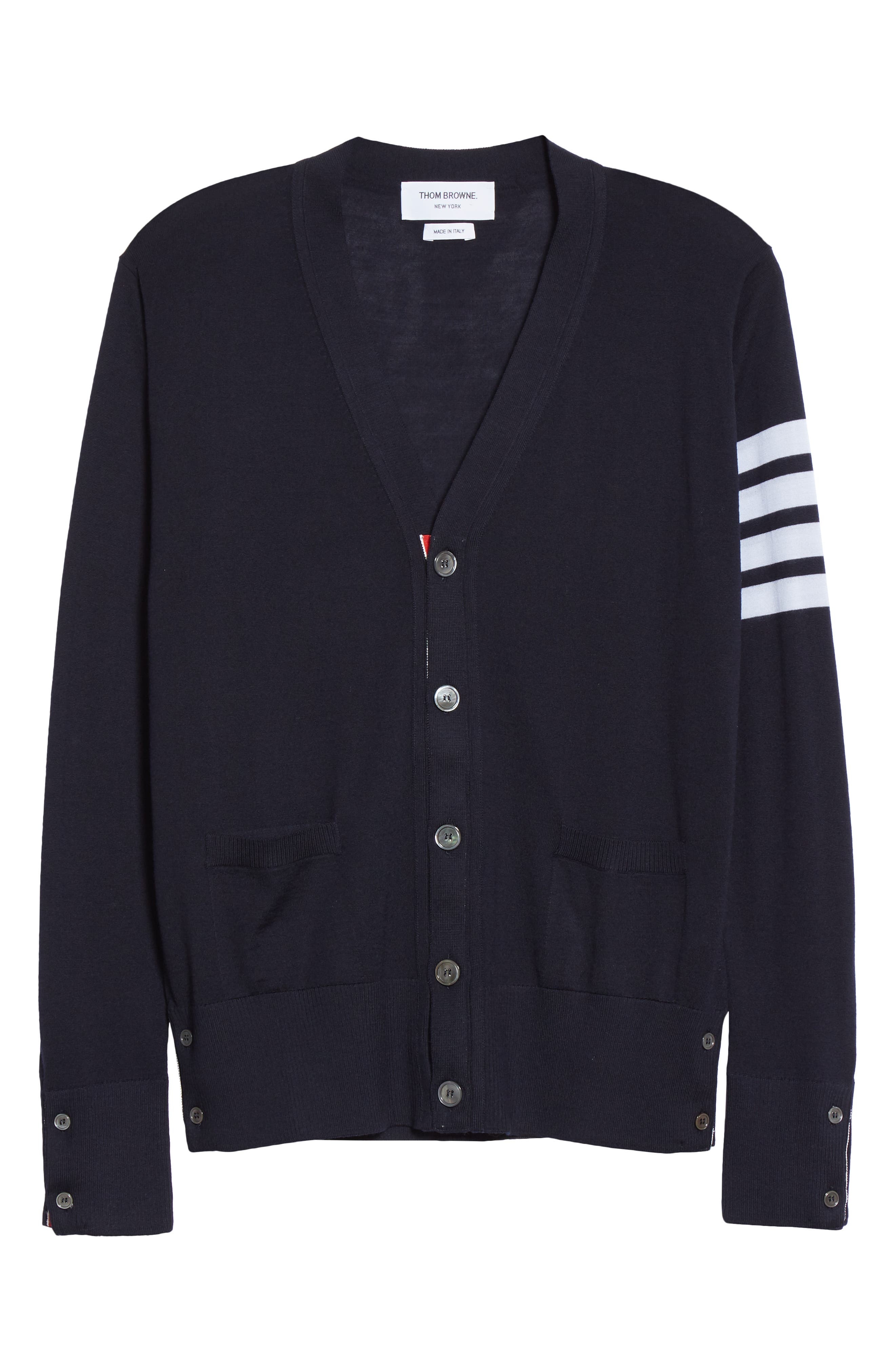 4-Bar Merino Wool Cardigan - 5