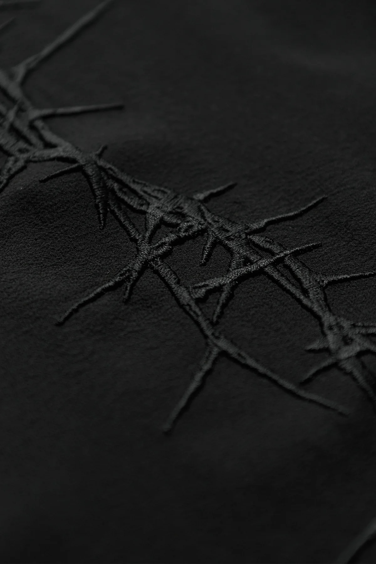 Ann Demeulemeester Korneel Standard Fit Shirt With Thorn Embroidery - 3