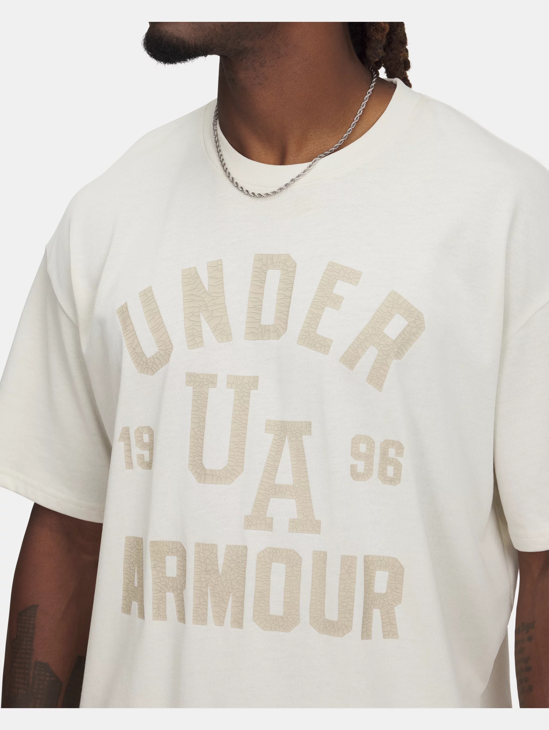 Men's UA Heavyweight Varsity Oversized Short Sleeve - 3