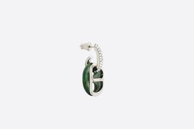 Dior CD Icon Oval Chain Link Pendant Earring outlook