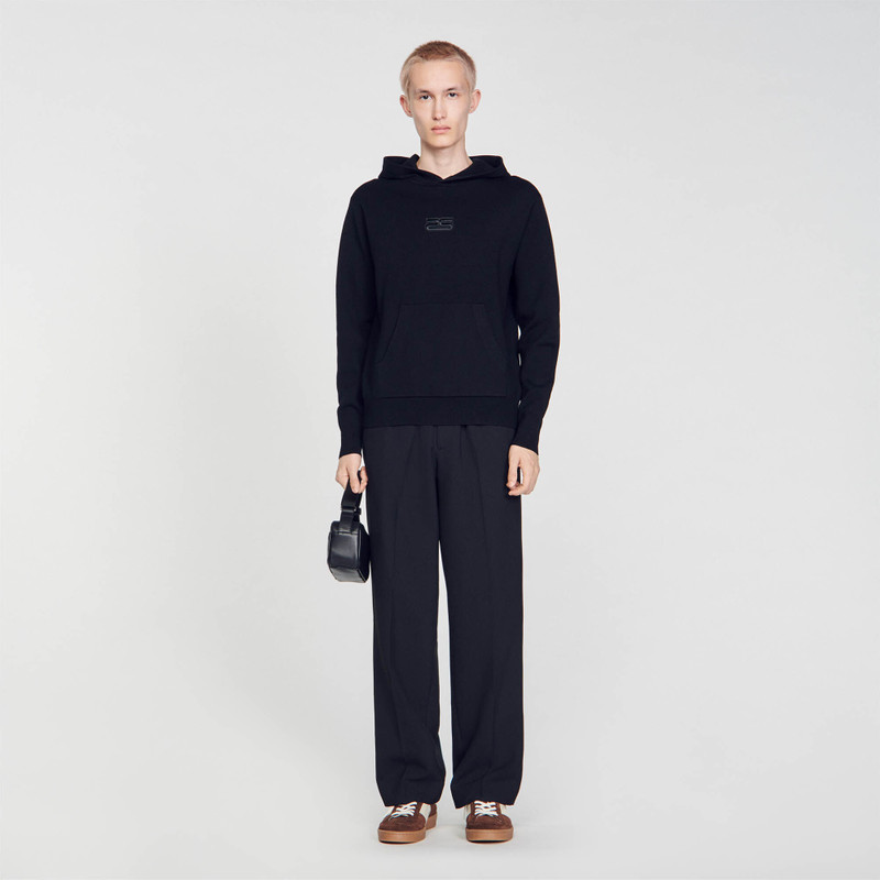 Sandro KNIT HOODIE outlook