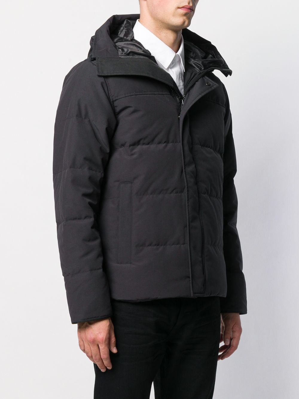 hooded puffer coat - 3