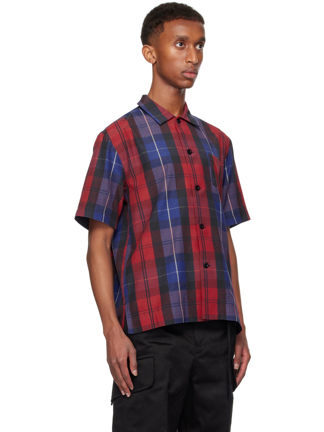 SSENSE Exclusive Red Check Shirt - 2