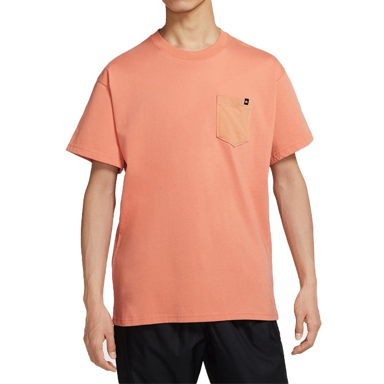 Nike Pocket Skateboard Short Sleeve Orange CW1461-863 - 3