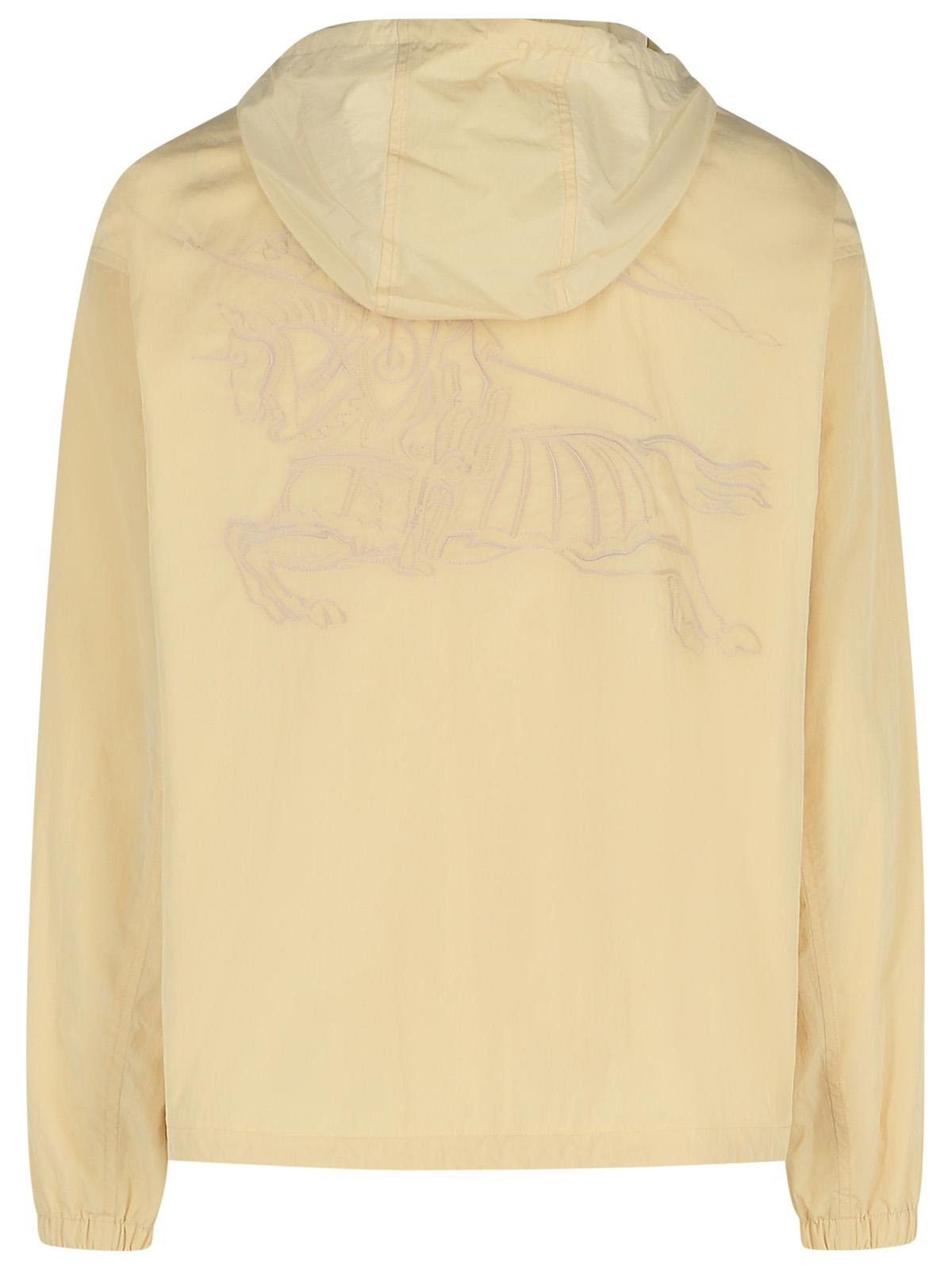 Burberry Cream Polyamide Jacket Men - 3