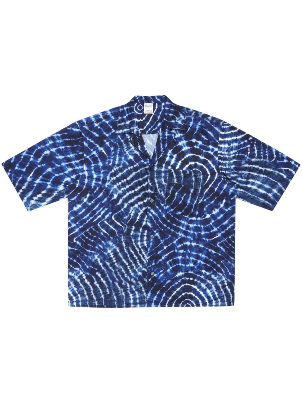 AOP Soundwaves-print shirt - 1