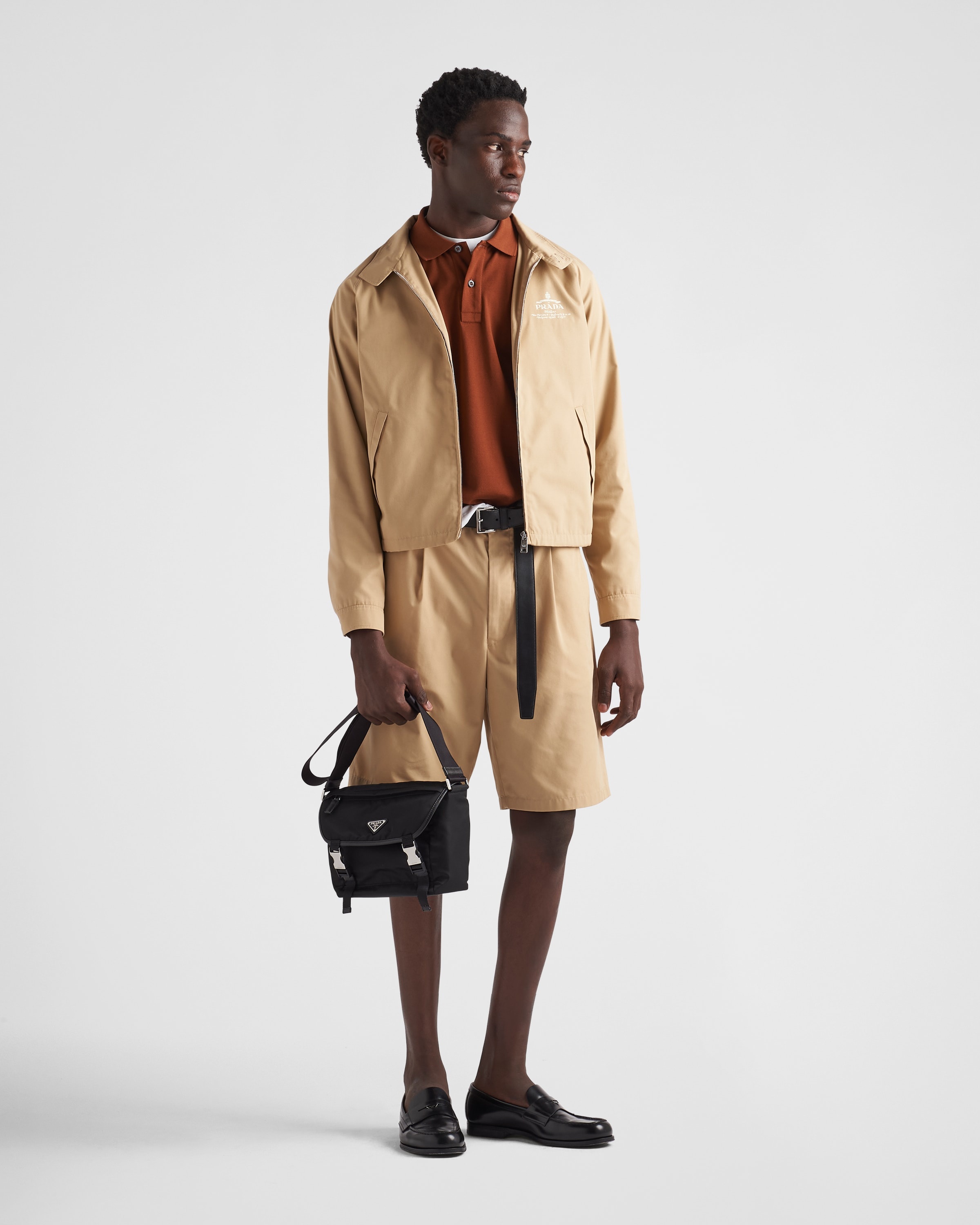 PRADA キャメルパーカー PRADA◇パーカー/M/コットン : セカンドストリートYahoo!店