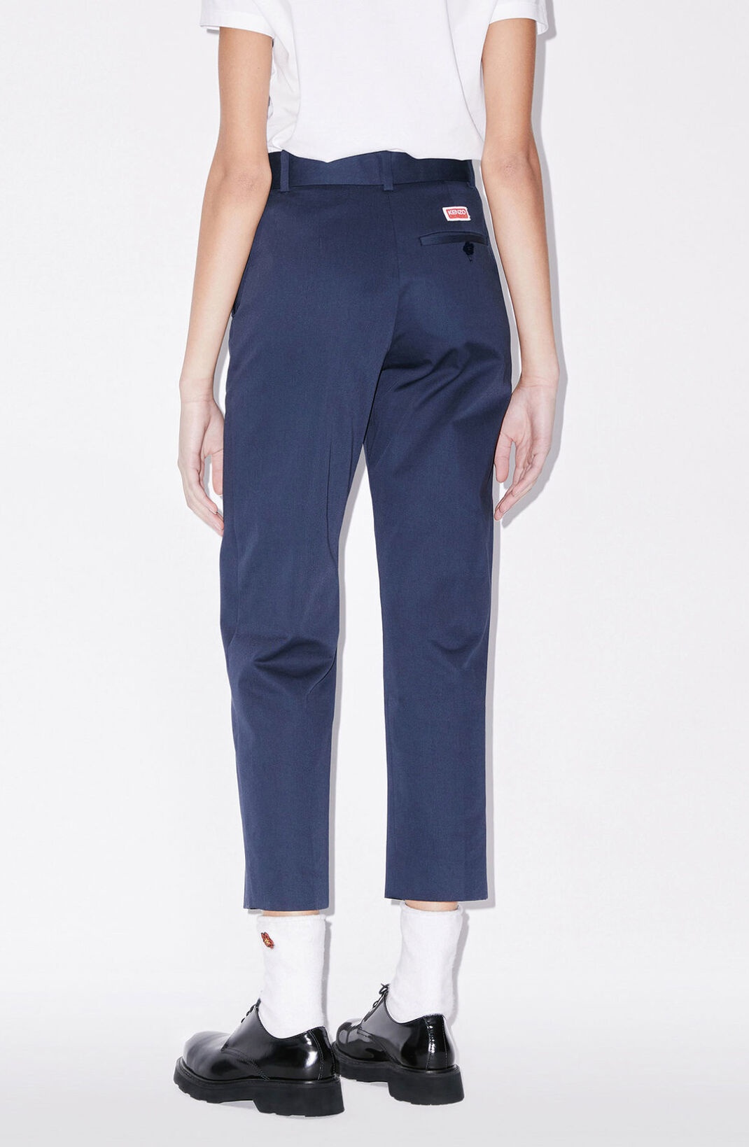 Cropped tailored trousers - 5