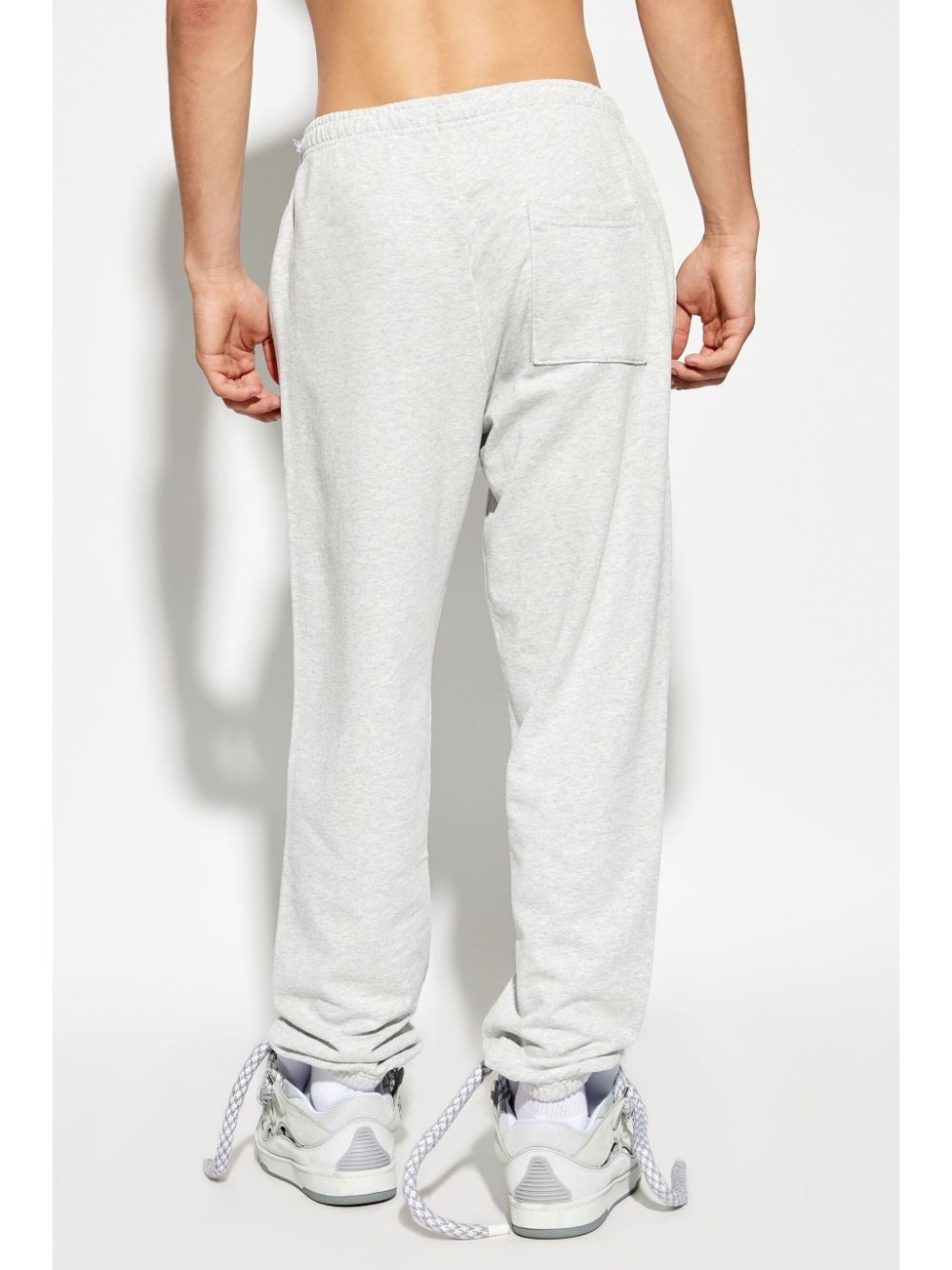 logo-print elasticated trousers - 6