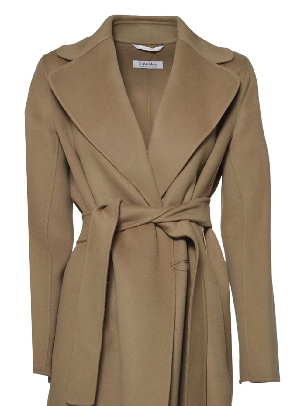 belted wrap coat - 3