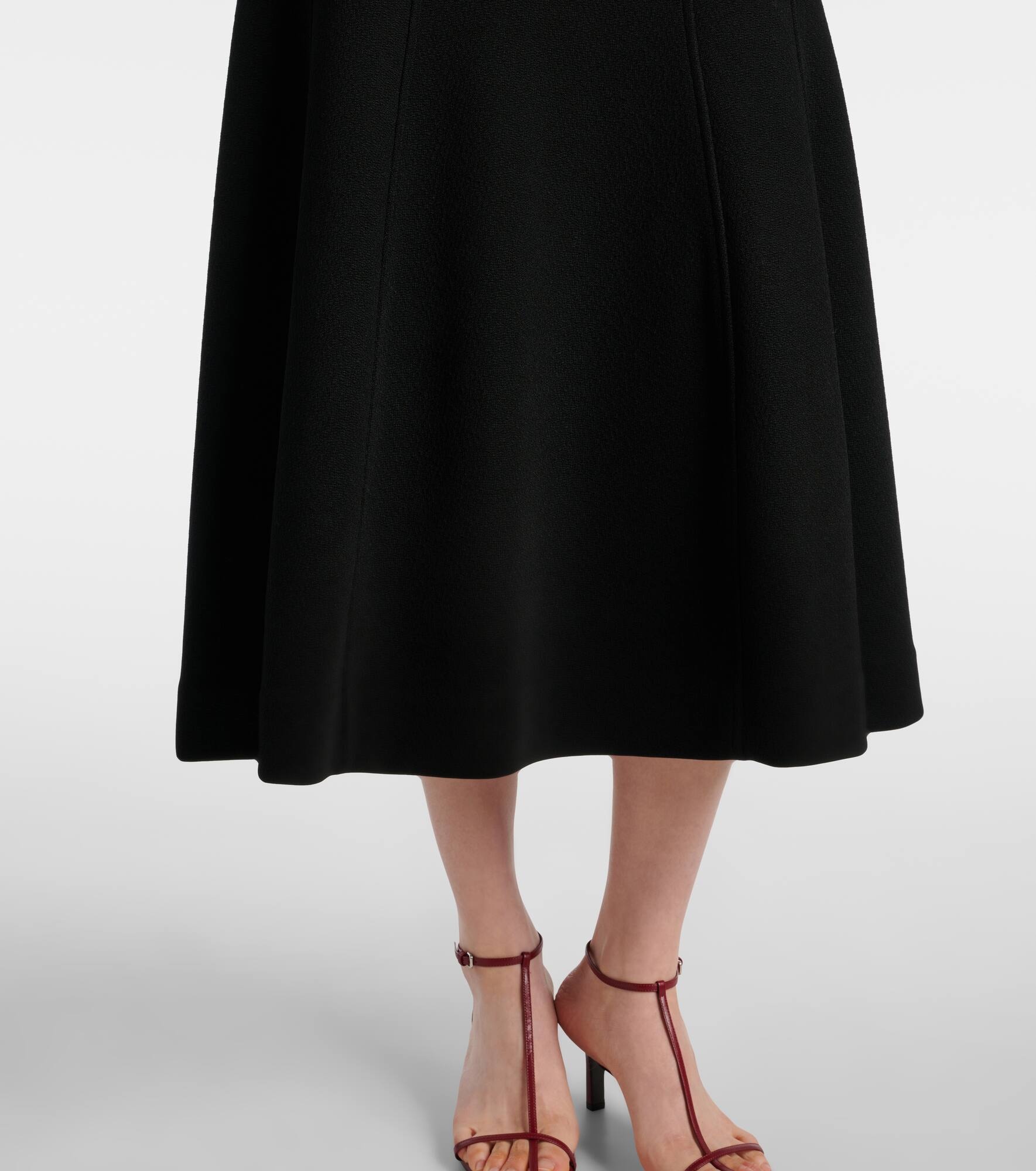 Ribbed-knit midi dress - 5