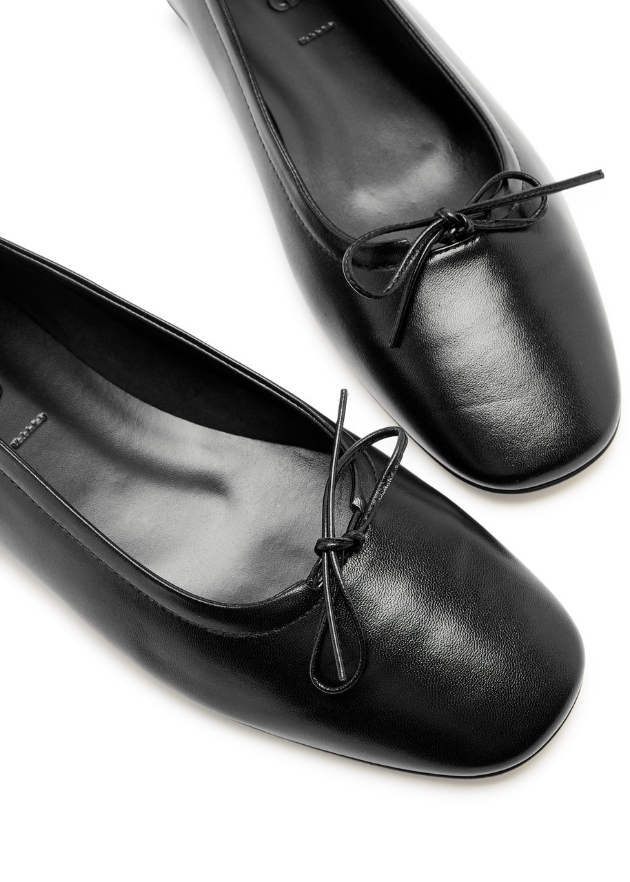 Aeyde Delfina Leather Ballet Flats - 3
