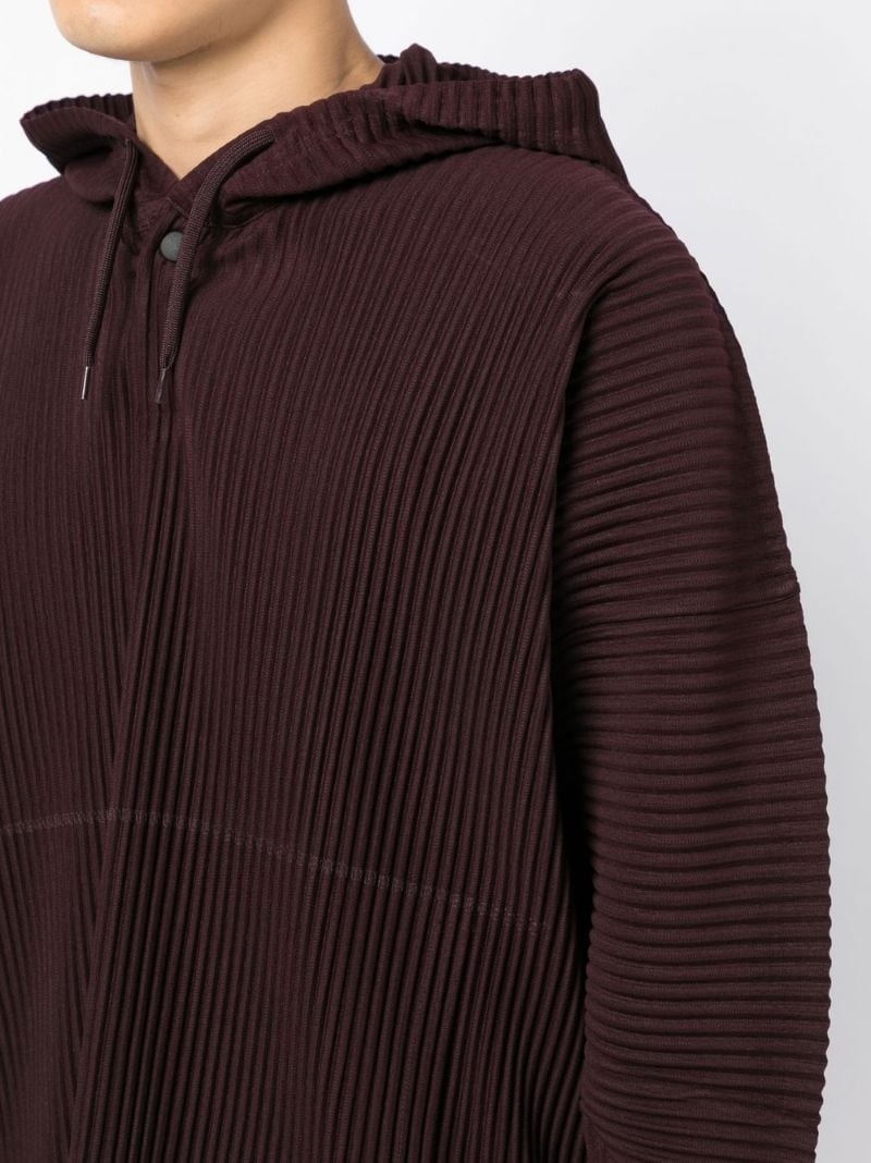 MC November pleated hoodie - 5