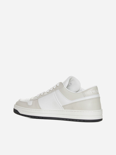 Prada Downtown leather sneakers outlook