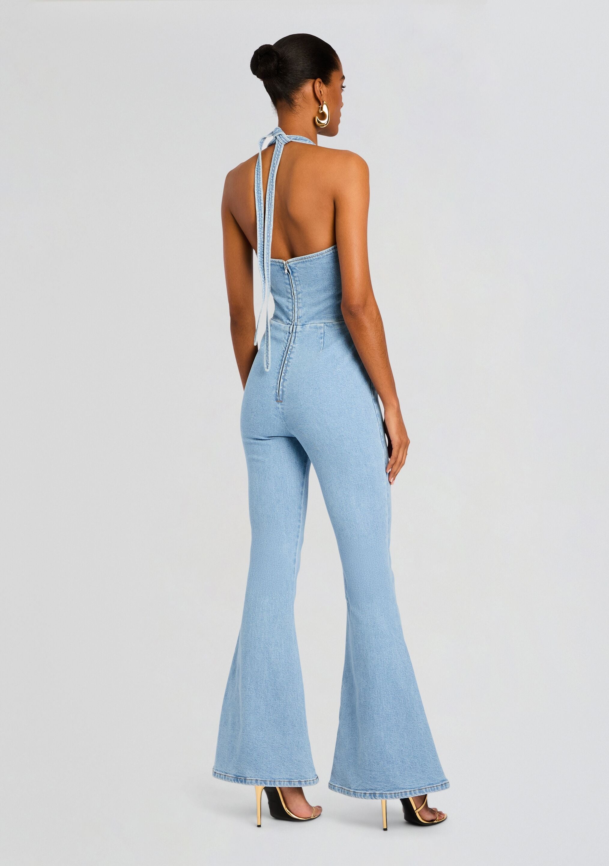 KAIRI DENIM JUMPSUIT - 4