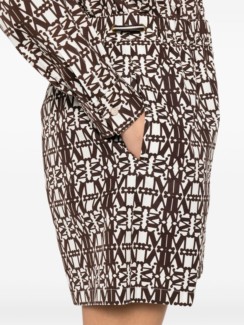 Max Mara Women Printed Cotton Shorts - 4