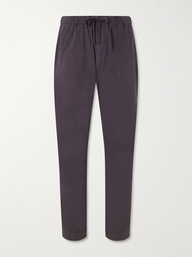 Joggy Straight-Leg Cotton Trousers 1