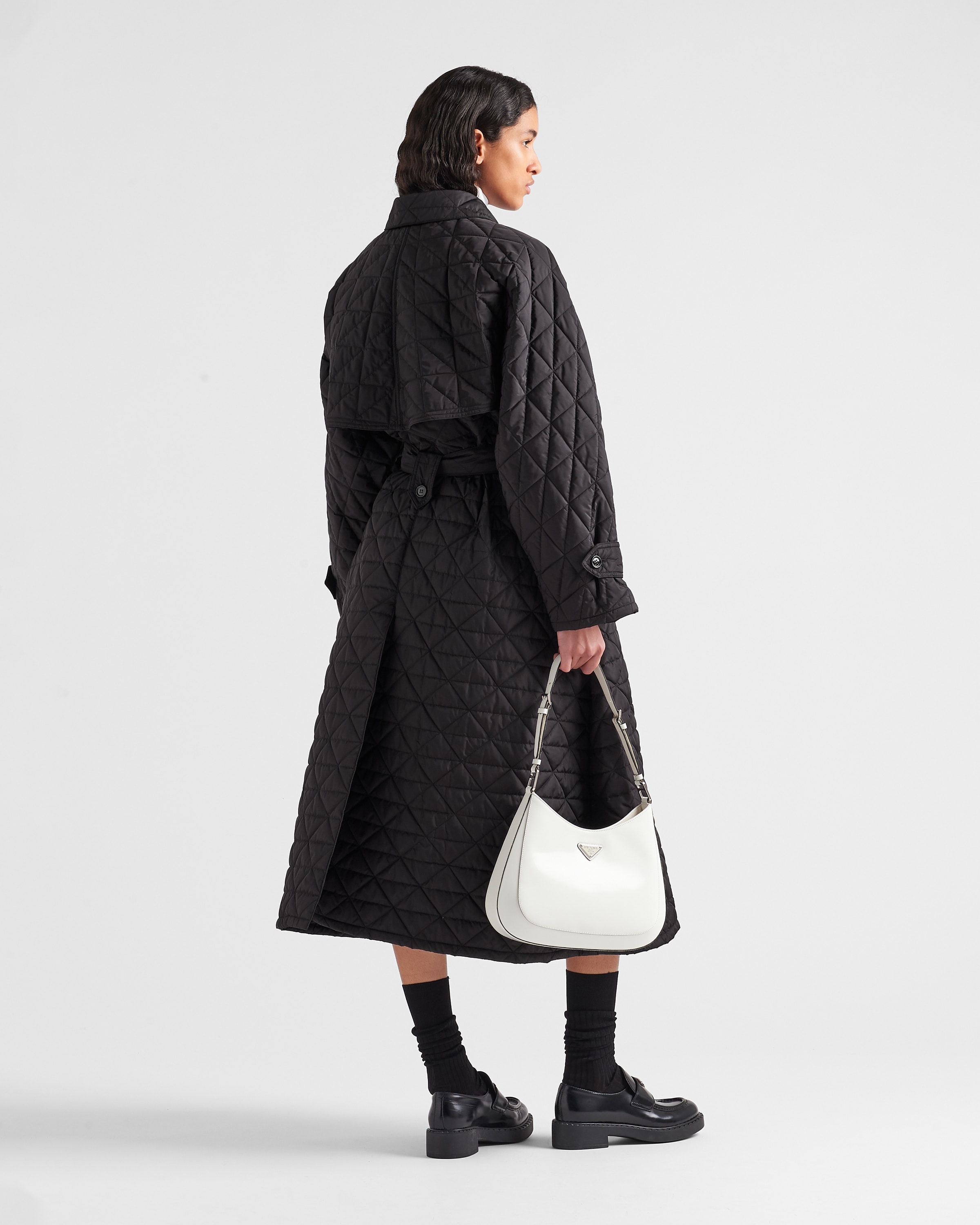 Light Re-Nylon trench coat - 5