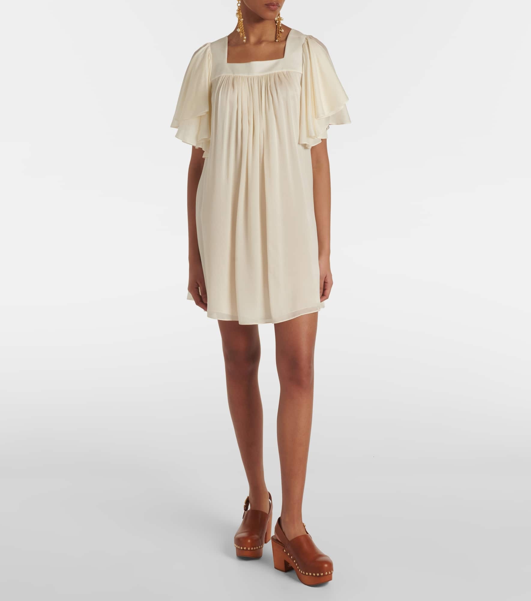 Ro33 silk minidress - 2