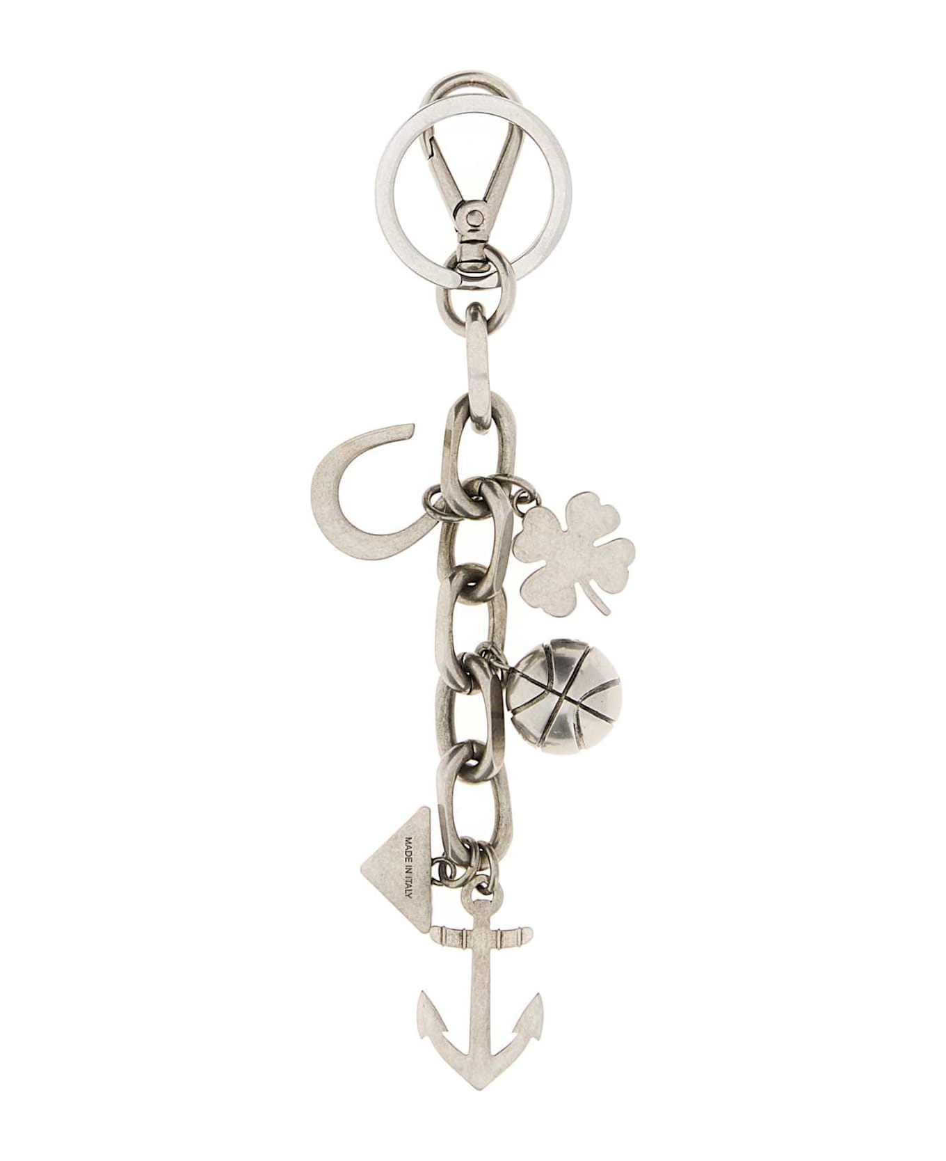 Silver Metal Key Ring - 2