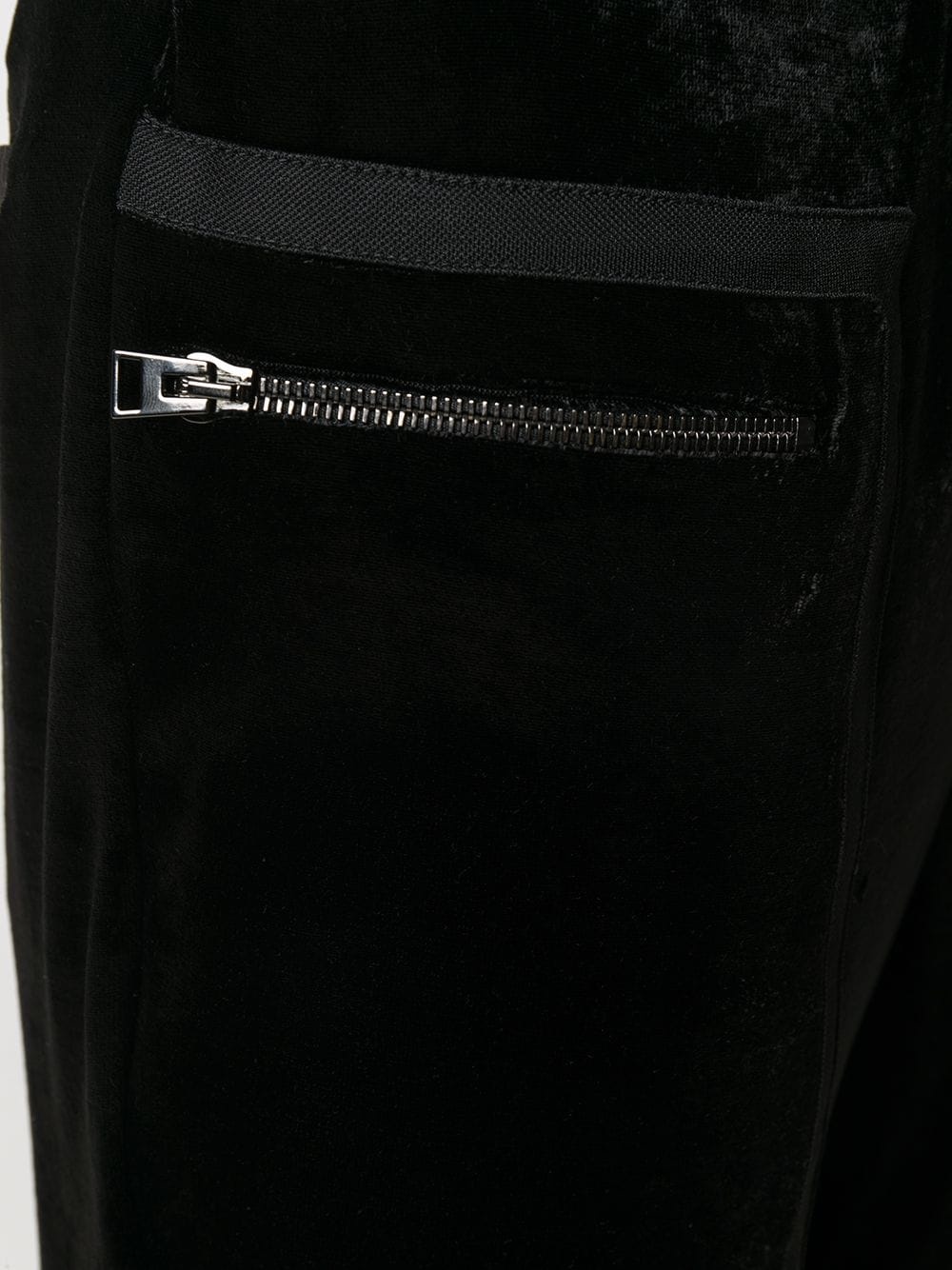 velour track pants - 5