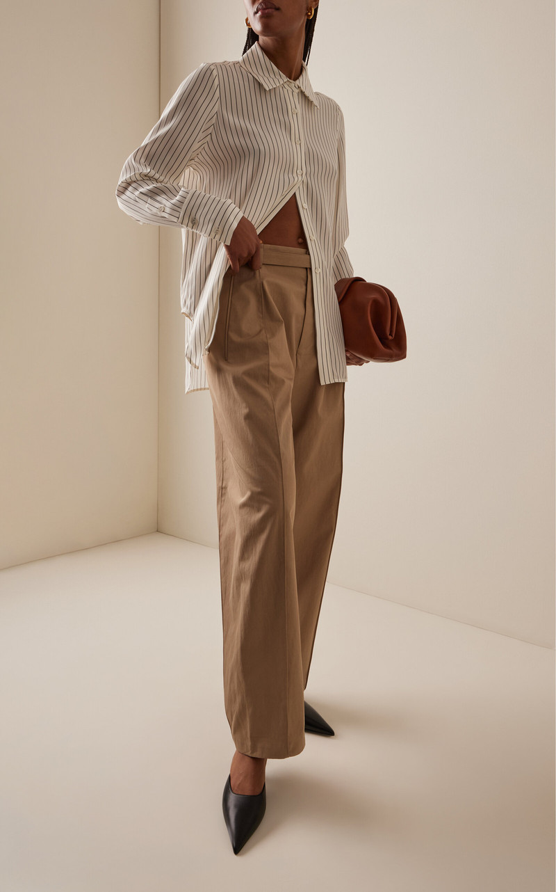 CO Cotton-Twill Pants brown outlook