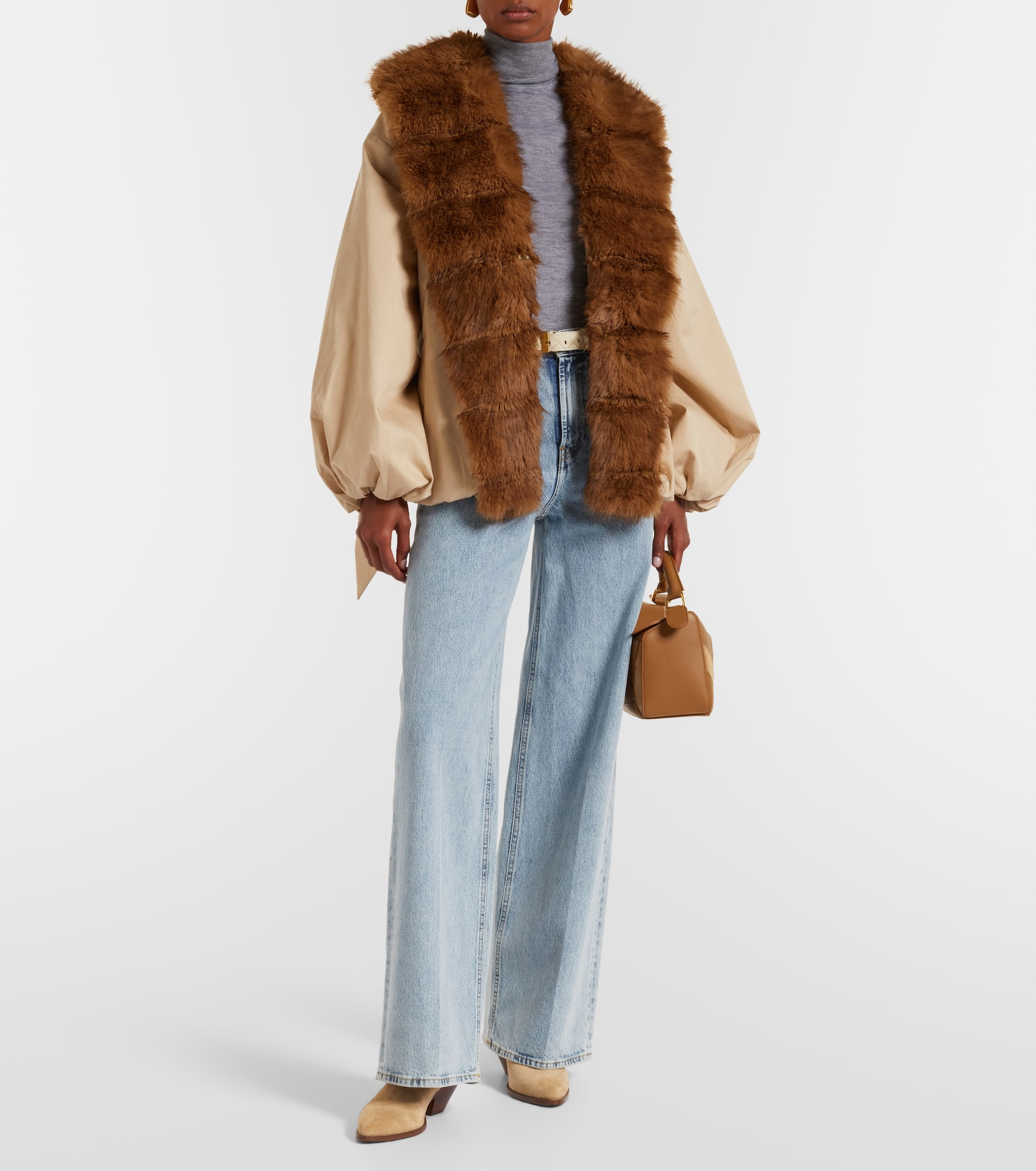 Anneloes belted jacket - 2