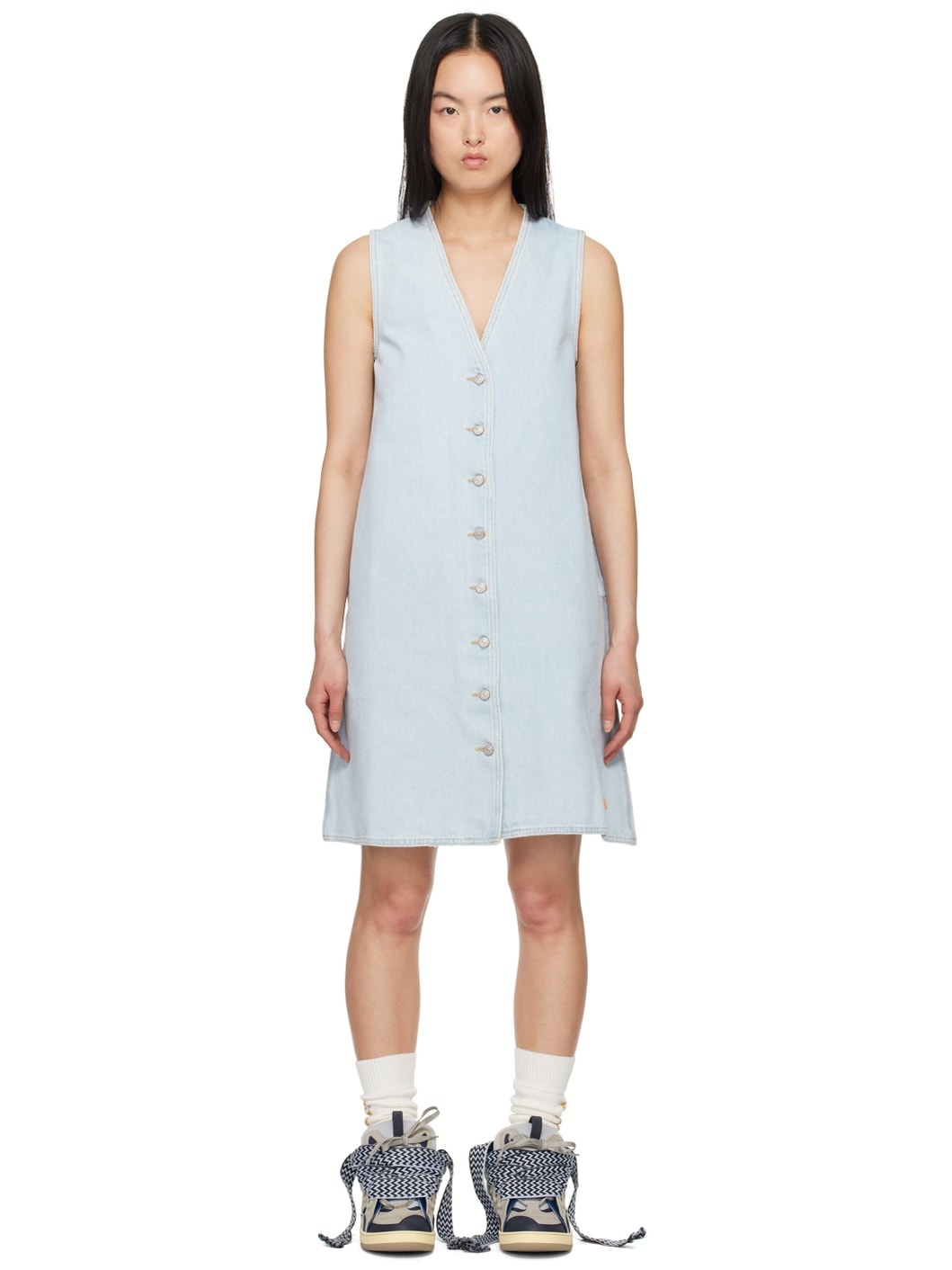 Blue Levi's Edition Denim Minidress - 1