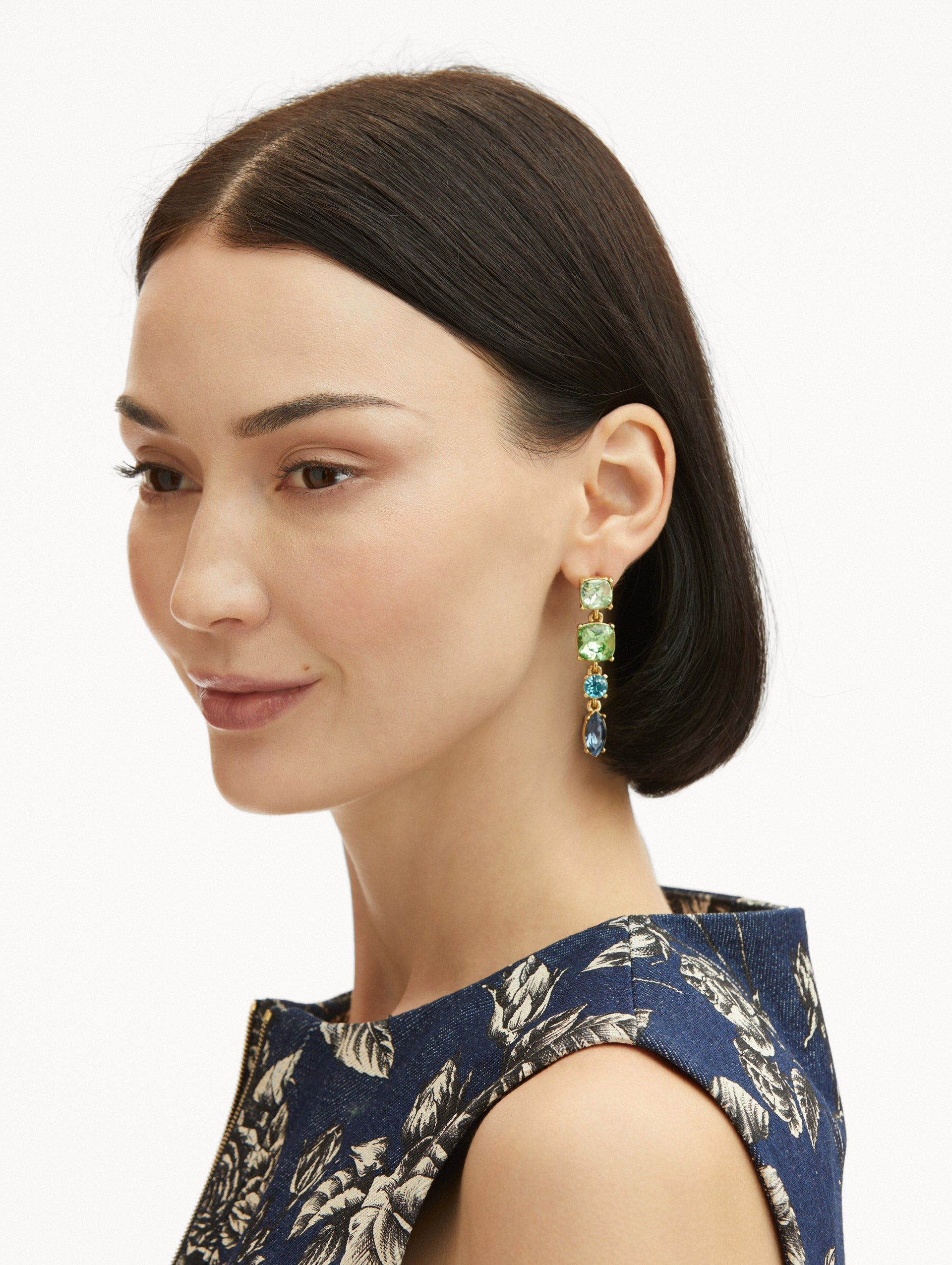 FOUR-TIER DROP EARRINGS - 2