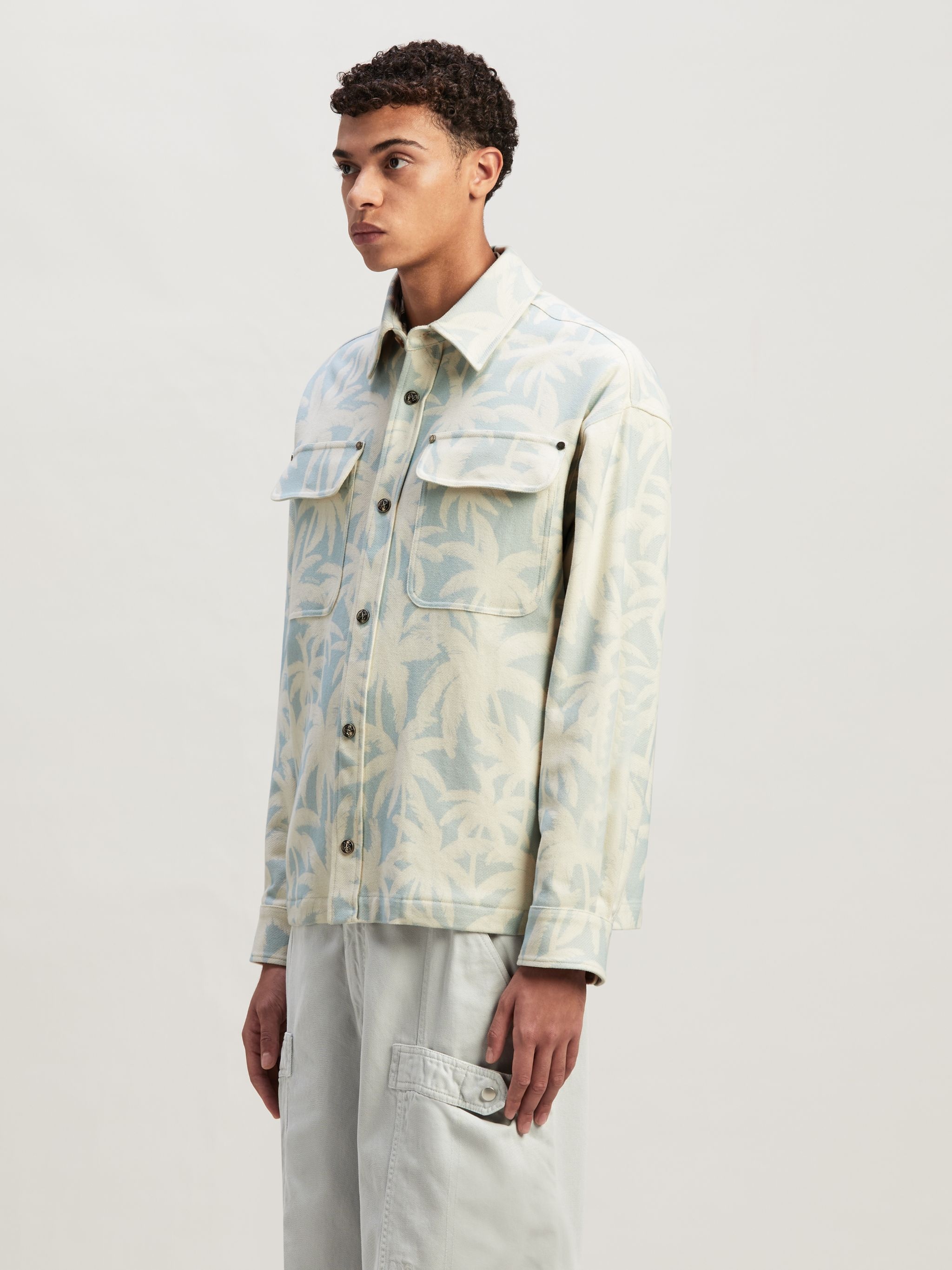 Palms Pockets Overshirt - 4