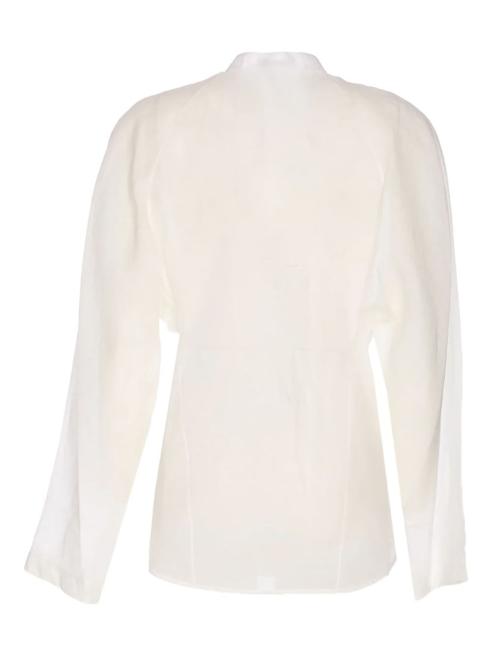Linen blend shirt - 3
