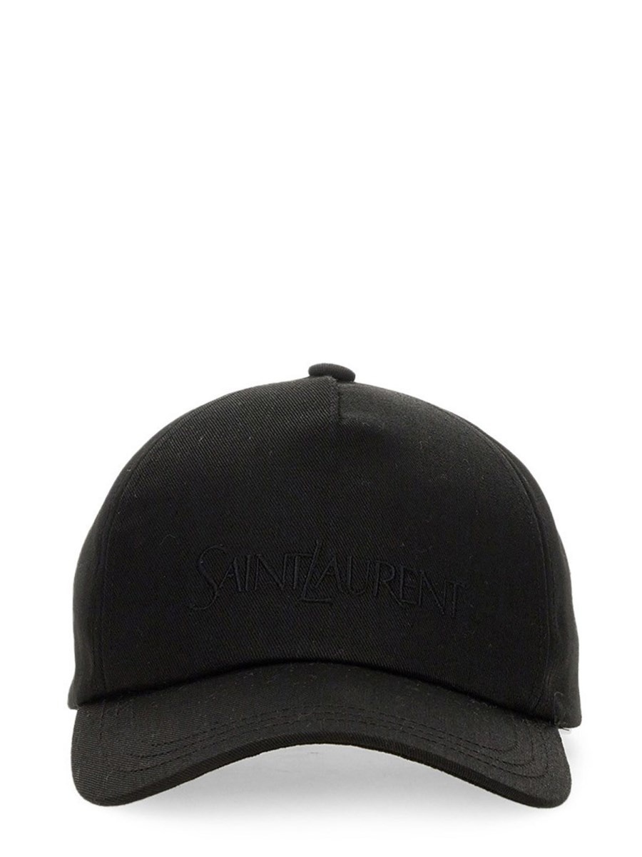 CAPPELLO DA BASEBALL IN COTONE CON LOGO RICAMATO - 1