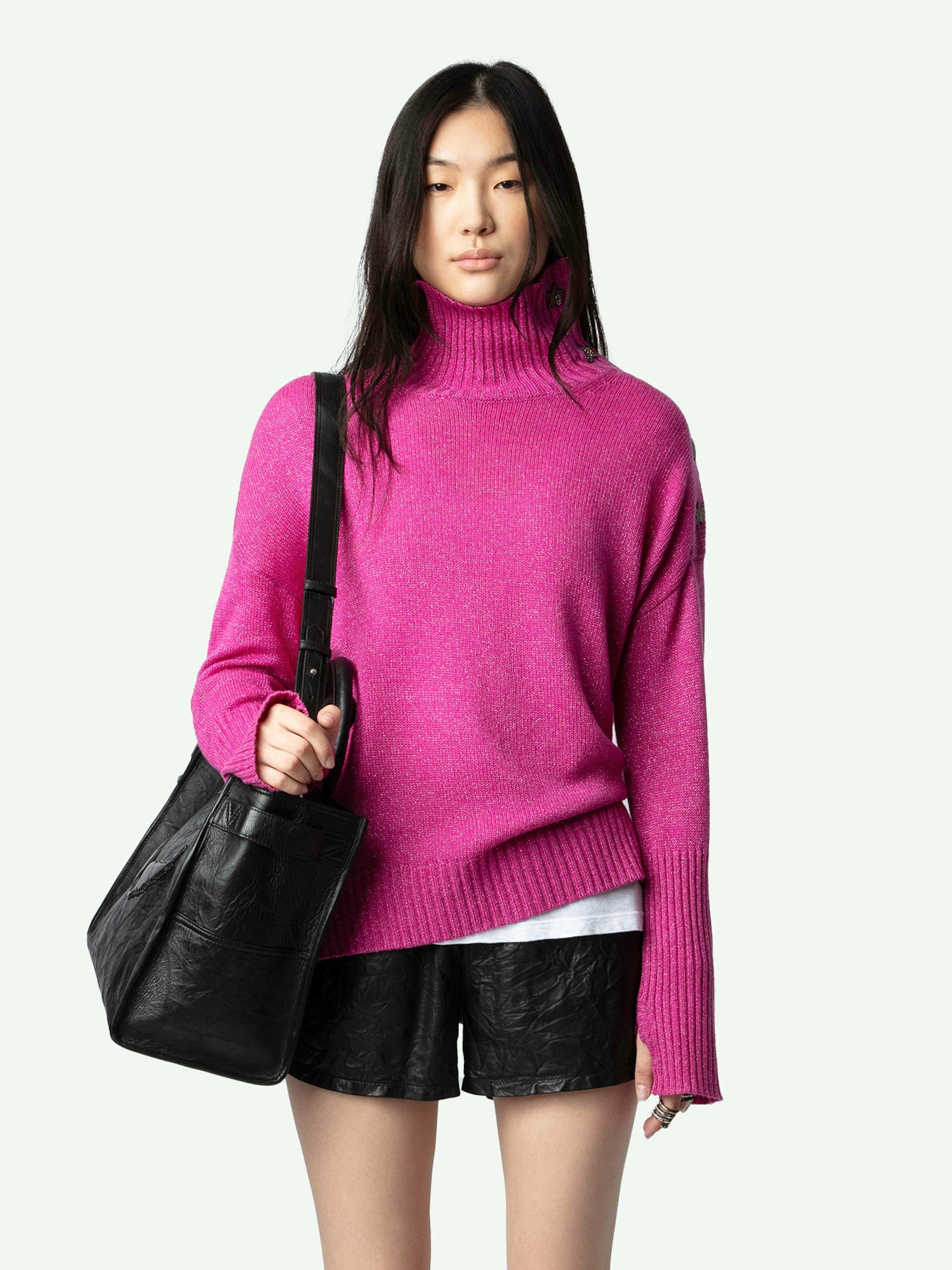 Alma Jewelled Cashmere Sweater - 4