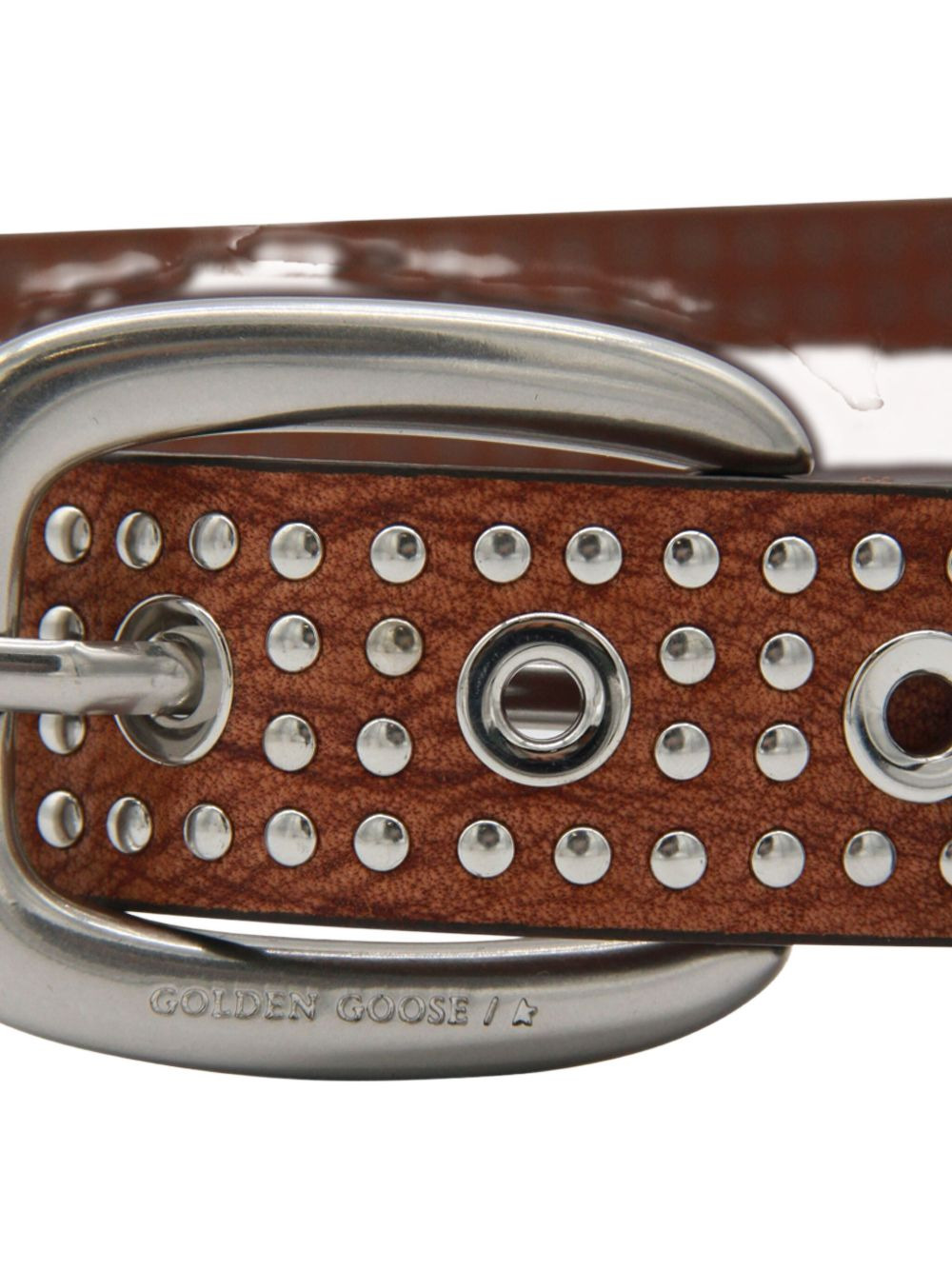 studded leather belt - 2