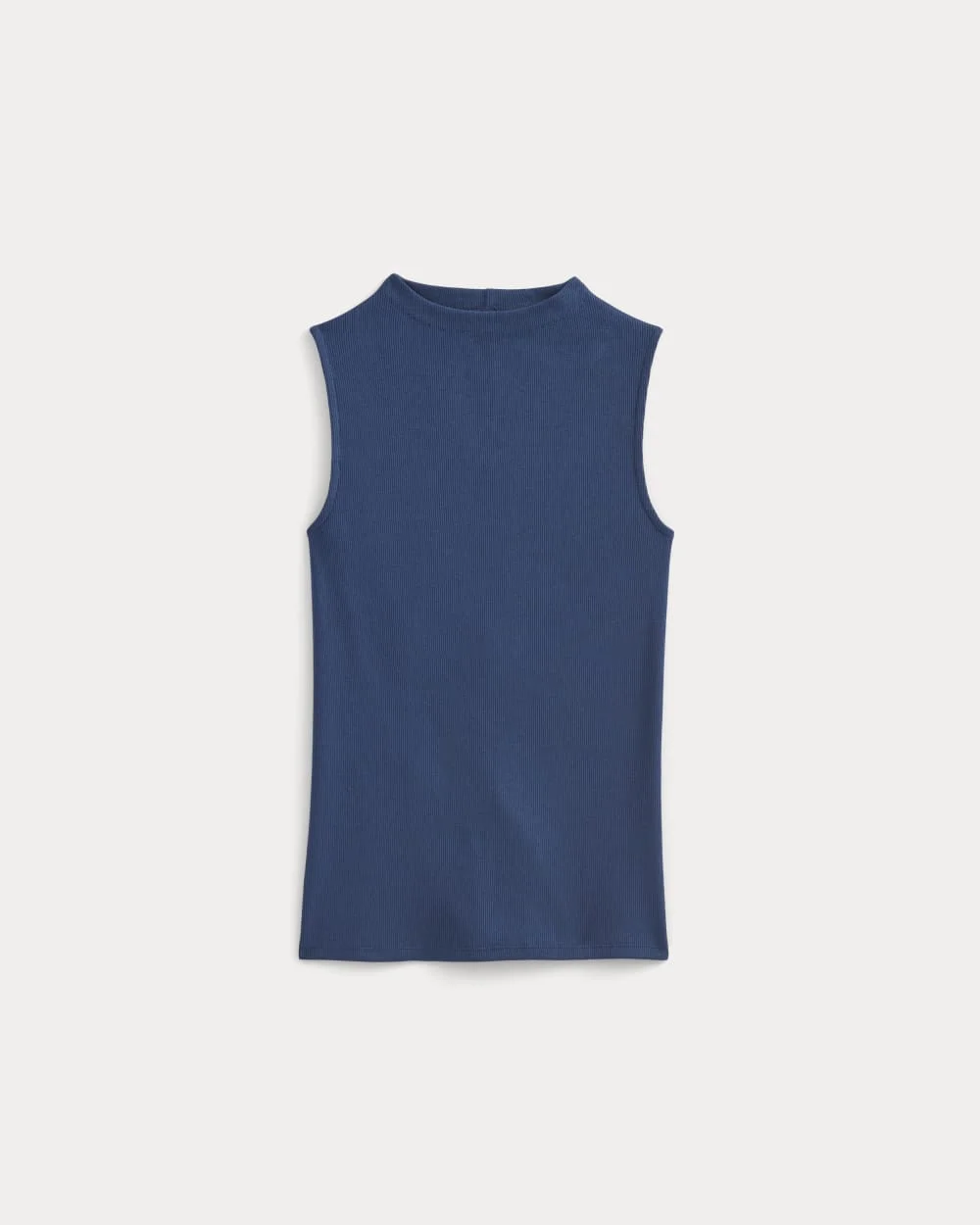 THE LUXE RIB FUNNEL-NECK TANK - 1