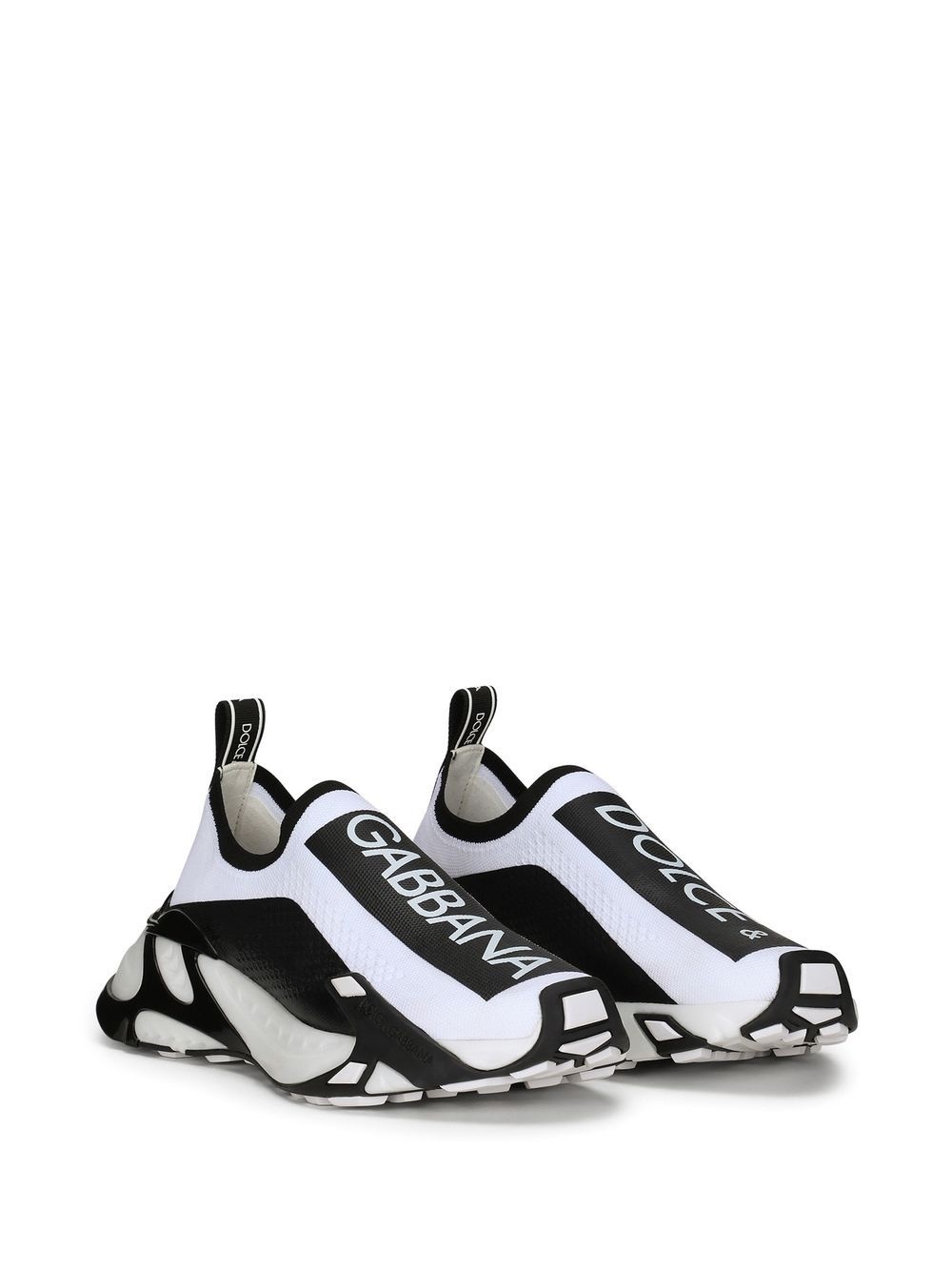 logo-print low-top sneakers - 2