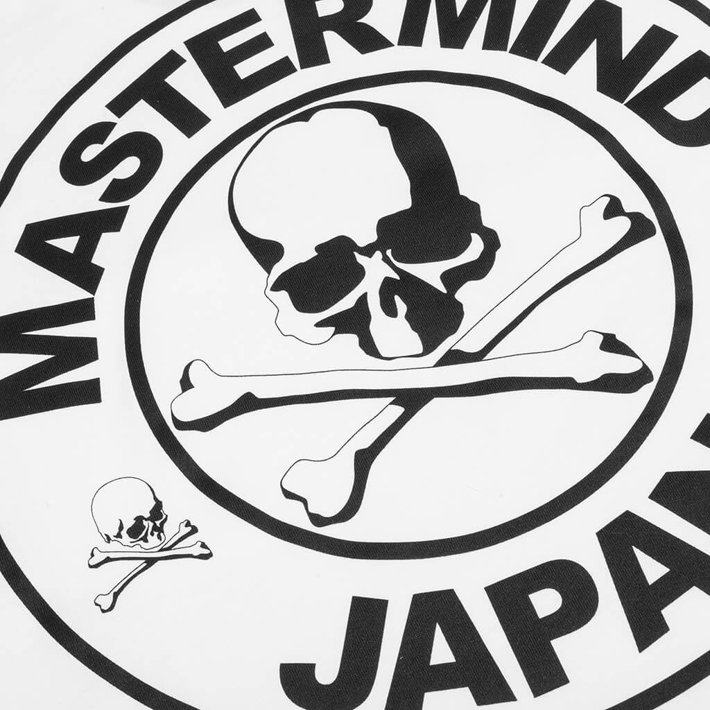 MASTERMIND JAPAN CIRCLE LOGO T-SHIRT - WHITE - 4