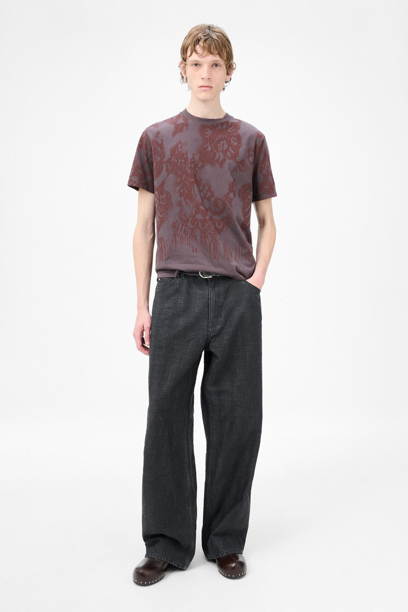 Our Legacy Vast Cut Black Coated Herringbone outlook