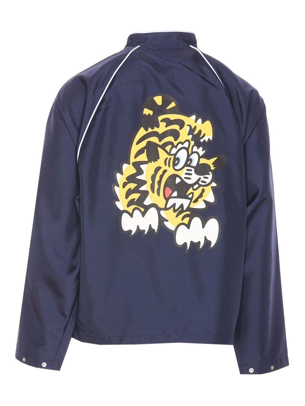 logo print jacket - 2