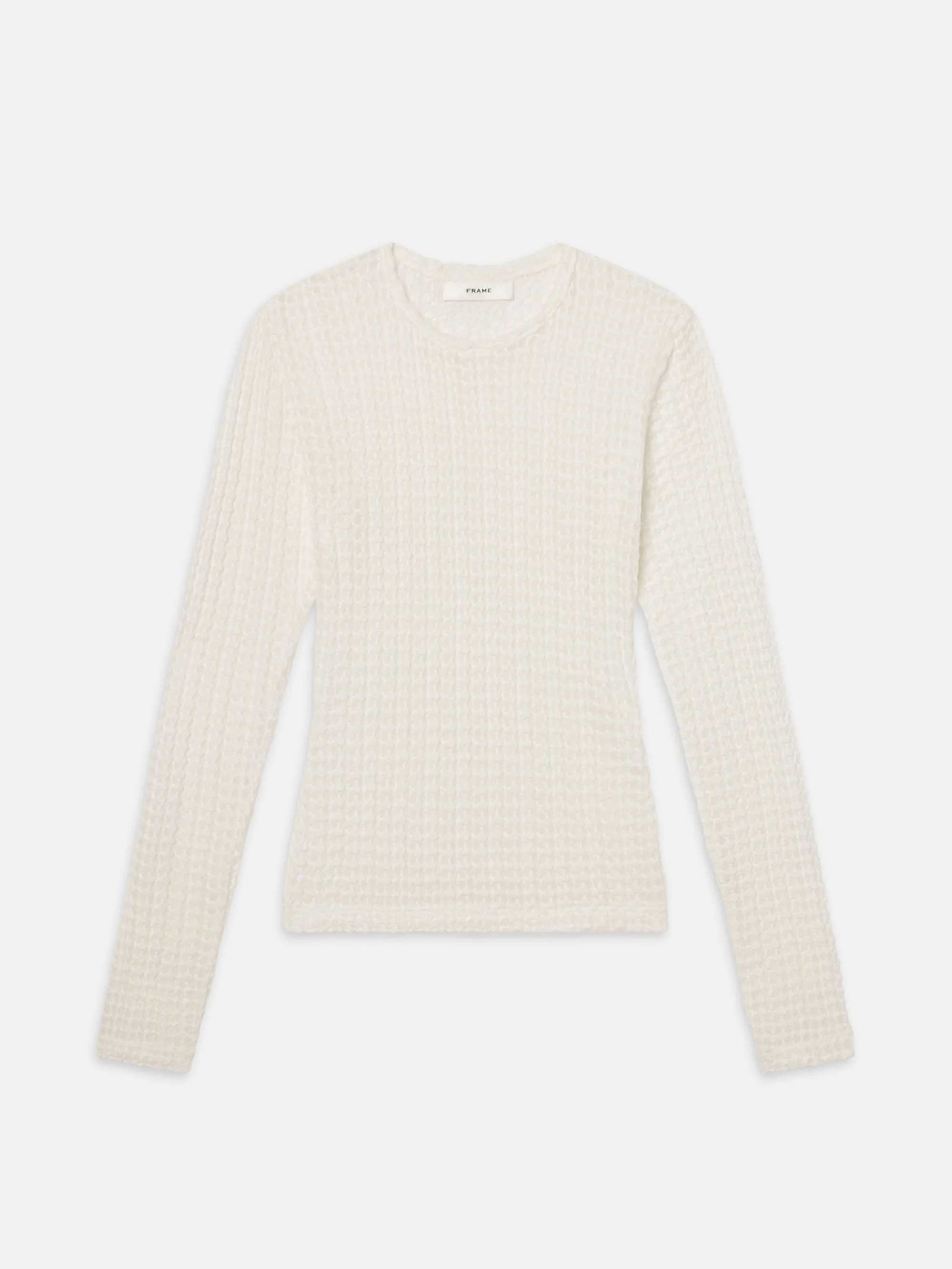 The Popcorn Top in Alabaster - 1