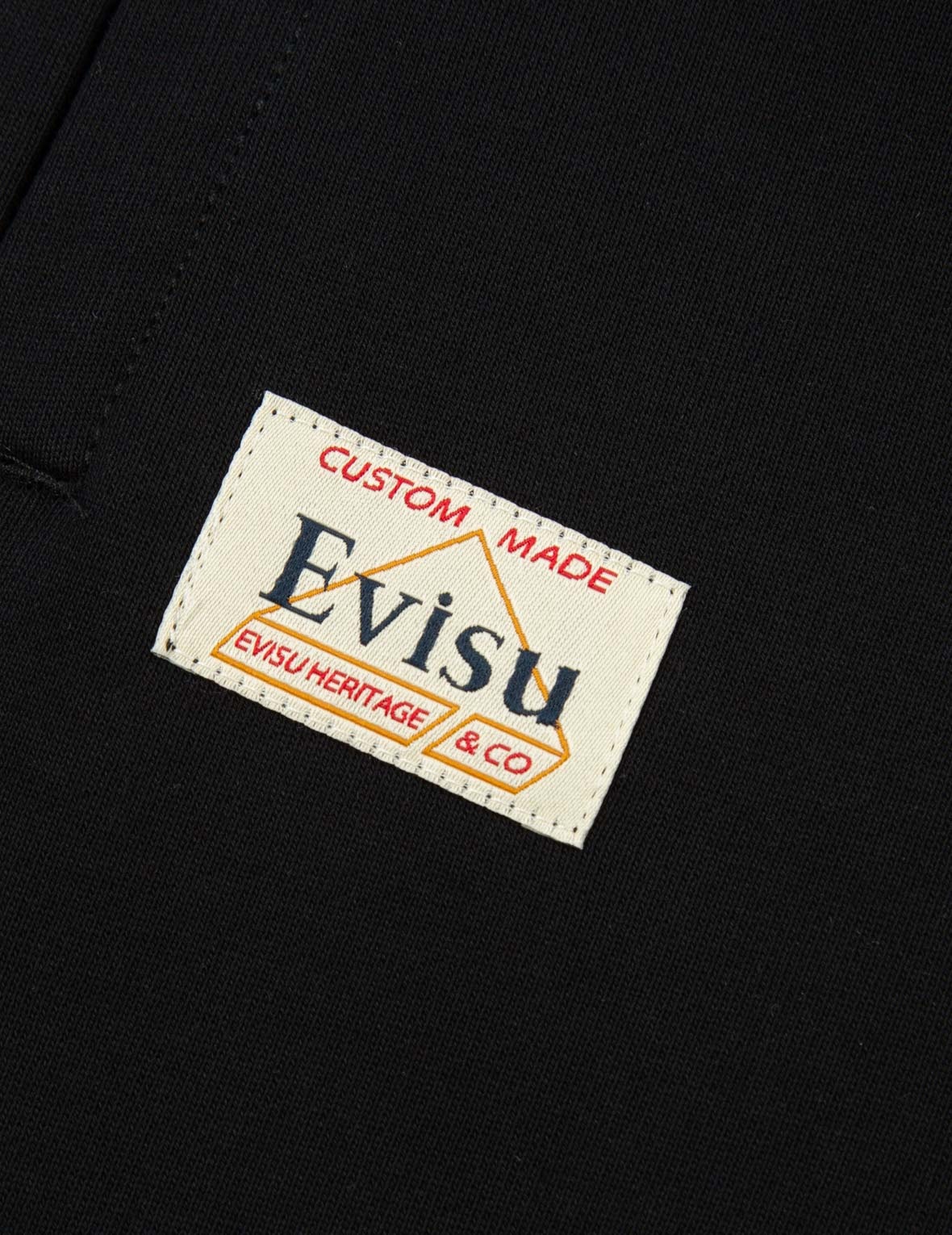 EVISU SQUAD DAICOCK PRINT WITH FORTUNE CAT EMBROIDERY SWEATPANTS - 13