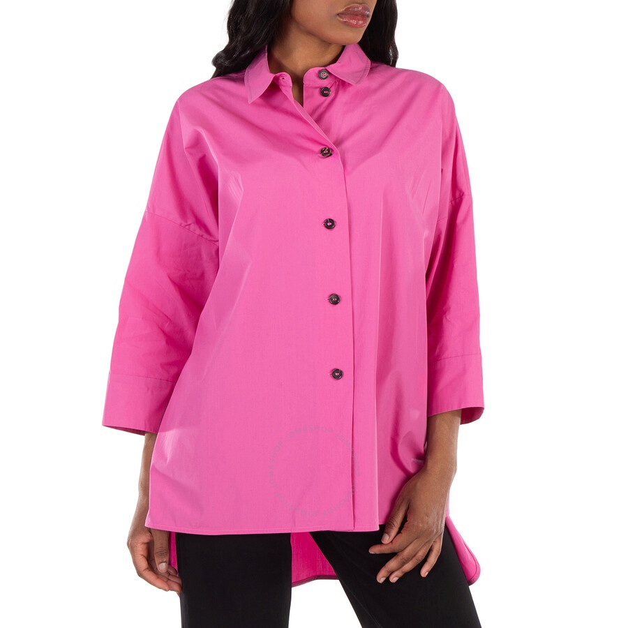 Max Mara Maia Cotton Poplin Shirt - 3