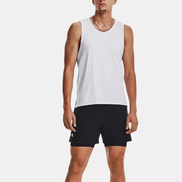 Under Armour Iso-Chill Laser Running Tank 'White' 1376519-100 - 3