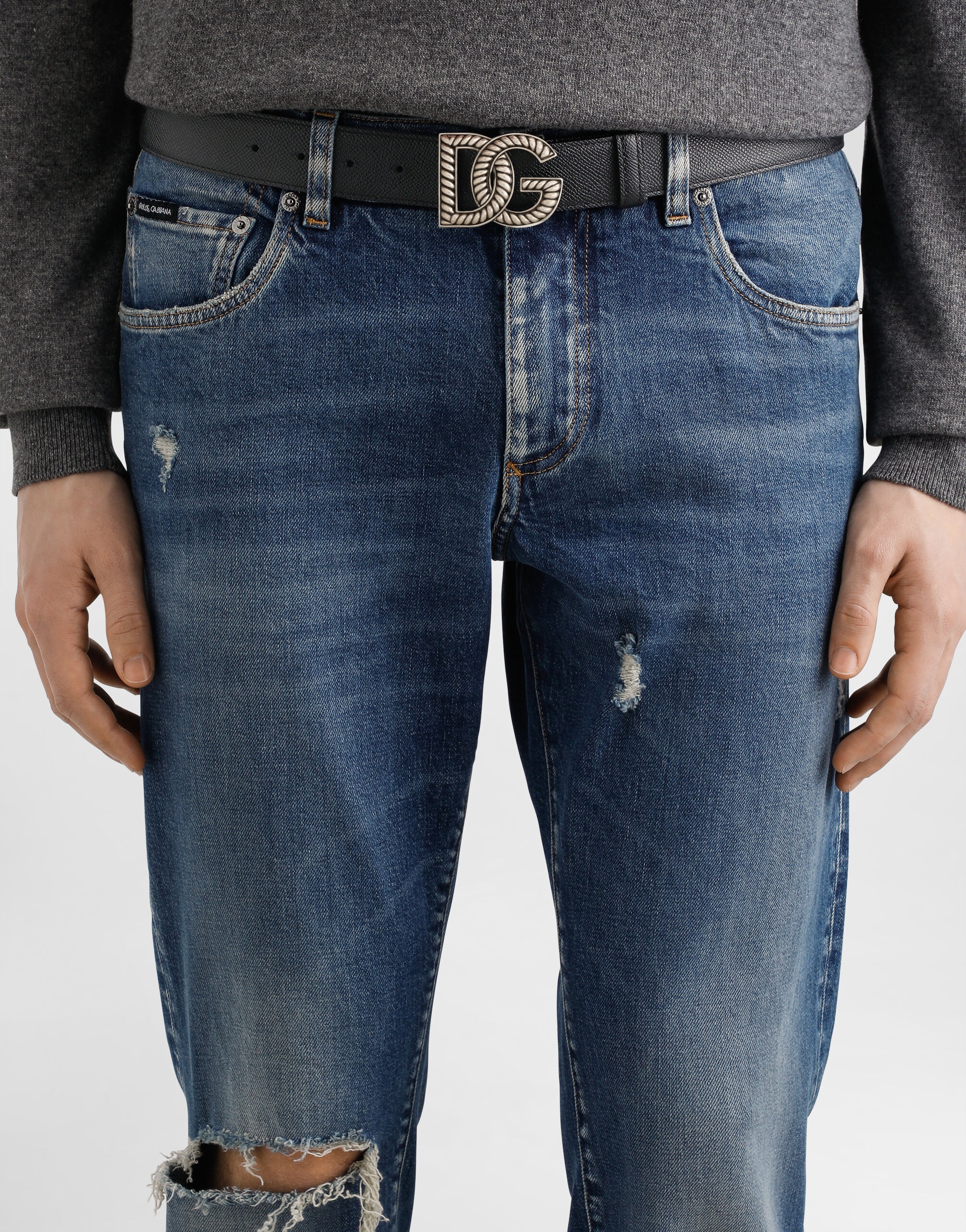 Alpine calfskin belt - 2