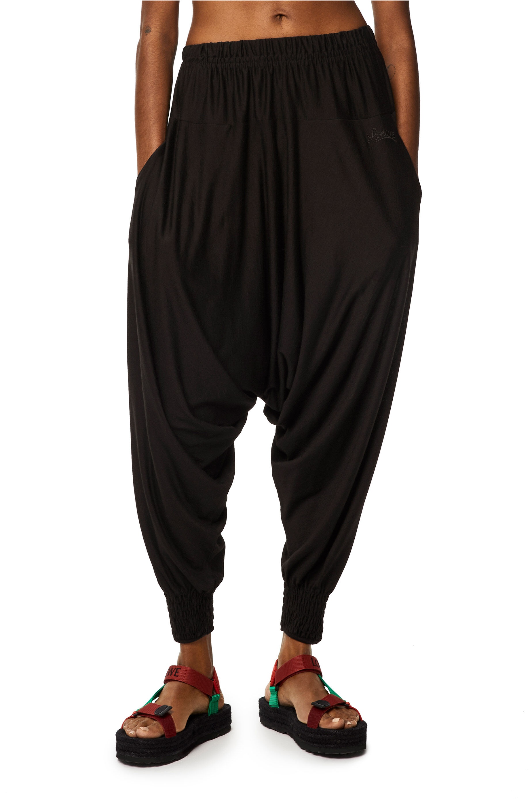 Balloon trousers in wool - 3