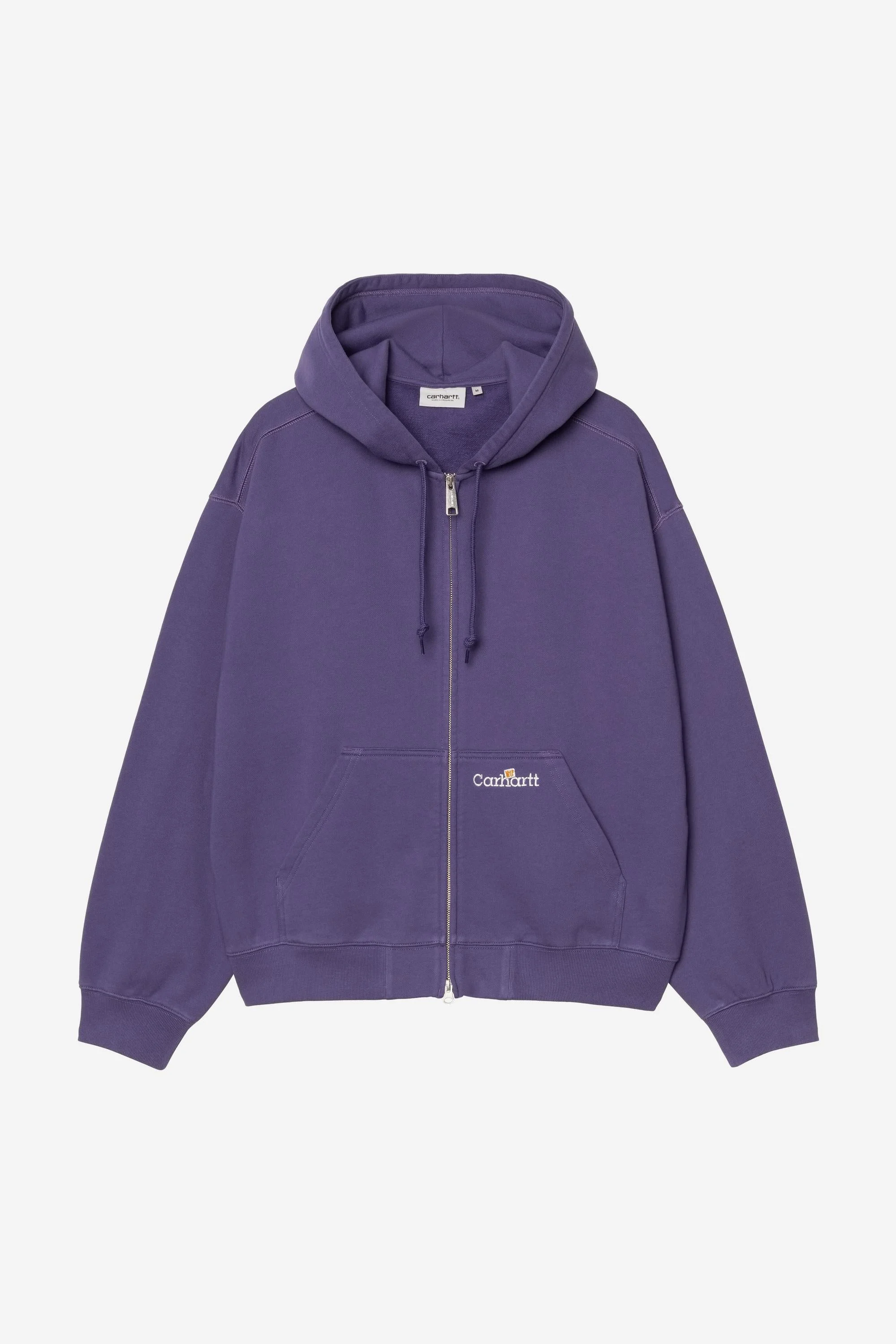 Hooded WIP Label Sweat Jacket - 1