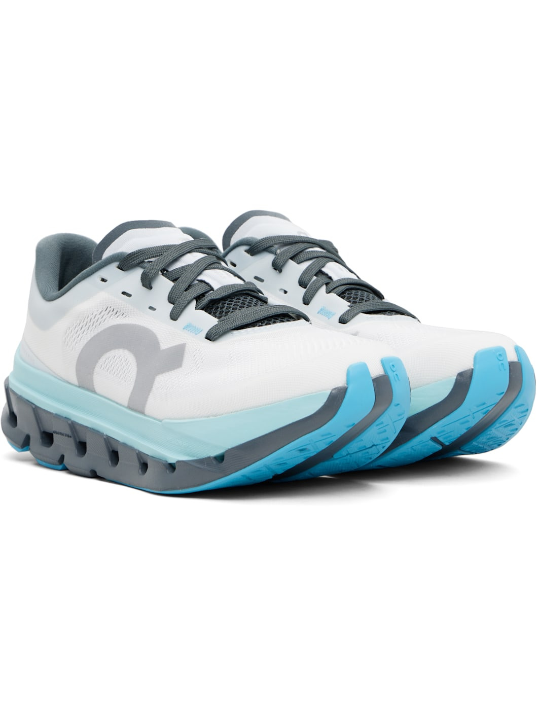 Blue & Gray Cloudflow 5 Sneakers - 4