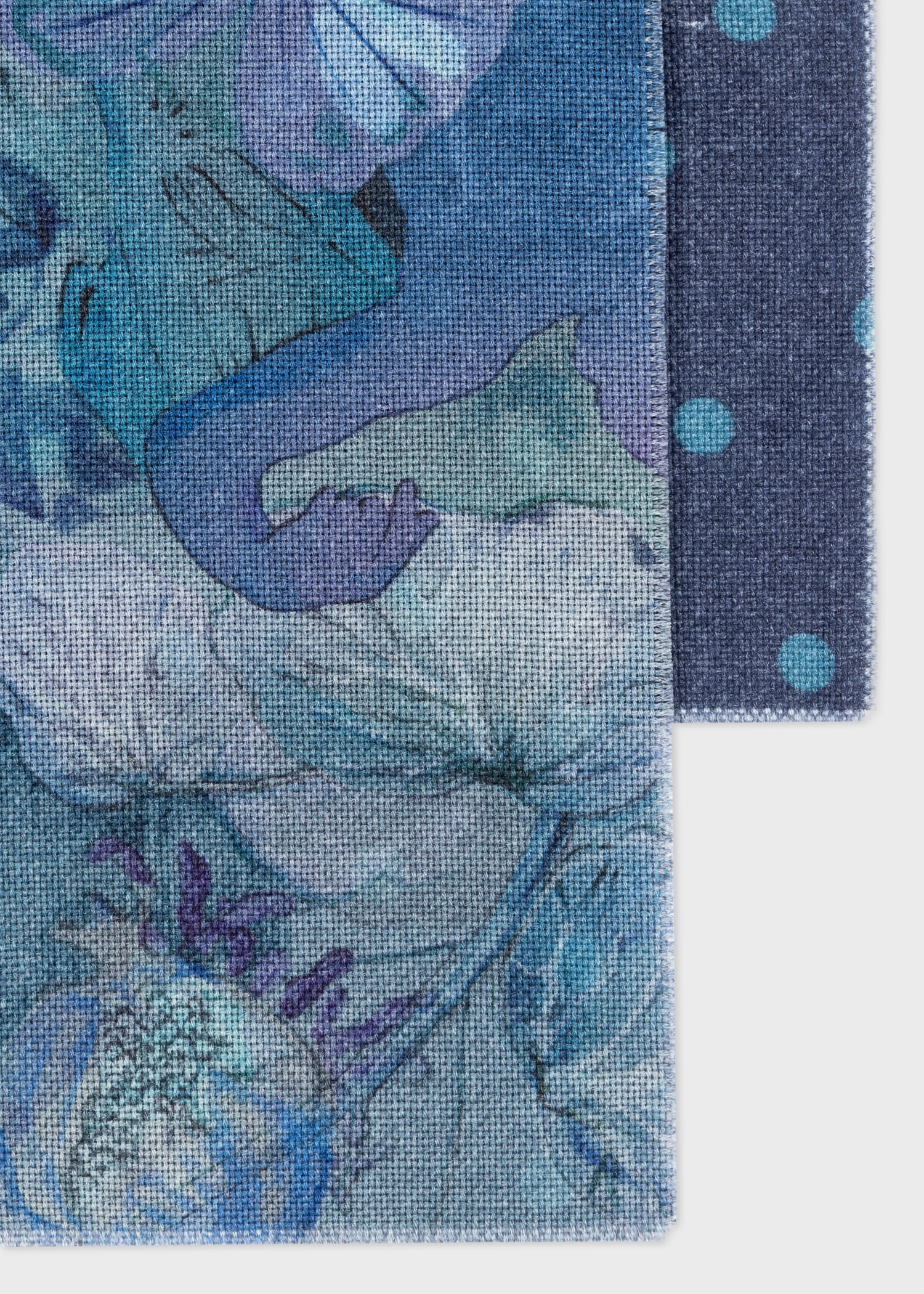'Narcissus' Wool Scarf - 2