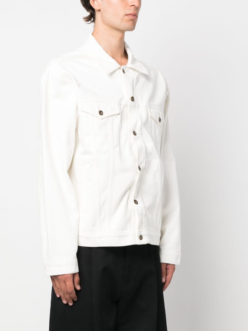 wire denim jacket - 4